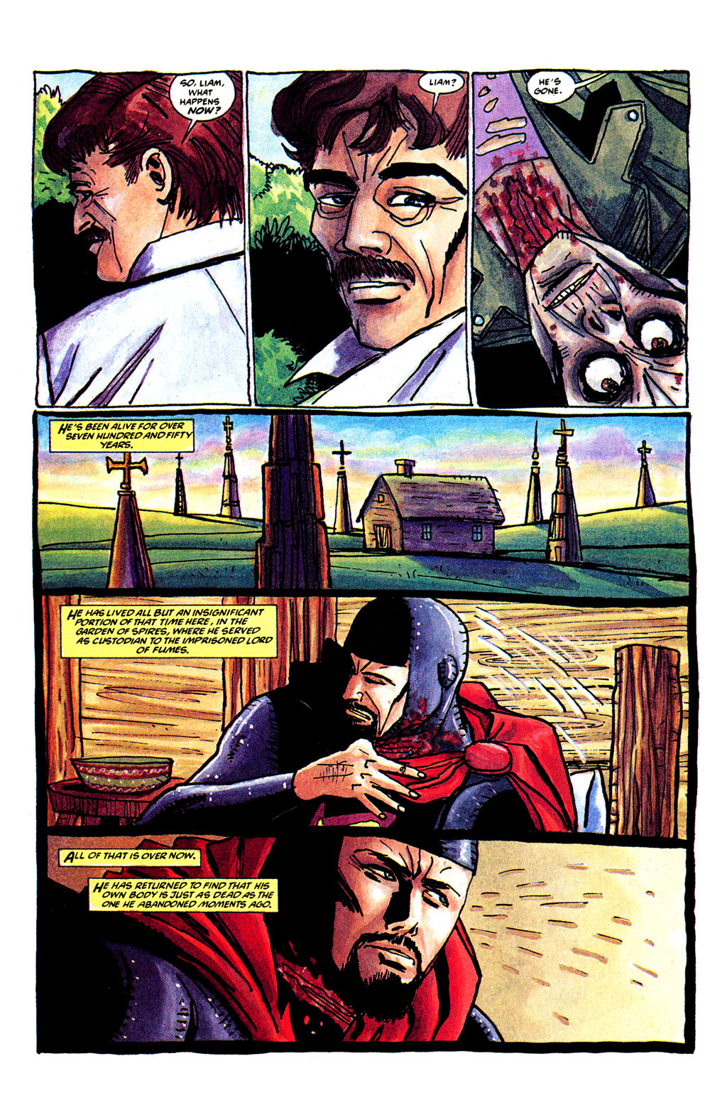 Read online Xombi (1994) comic -  Issue #5 - 18