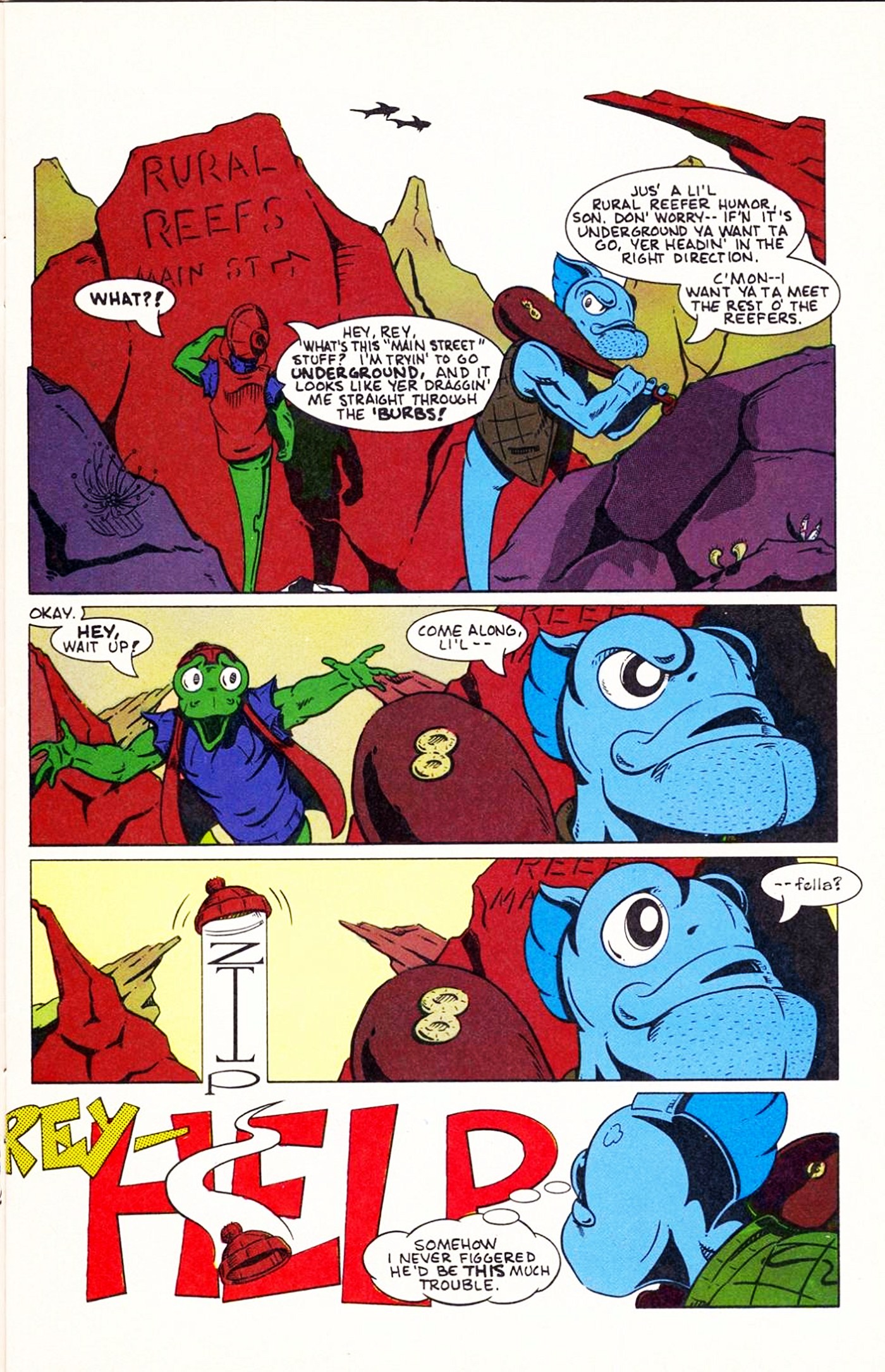 Read online The Fish Police comic -  Issue #12 - 9