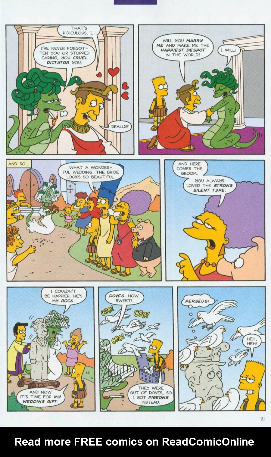 Read online Simpsons Comics comic -  Issue #70 - 22