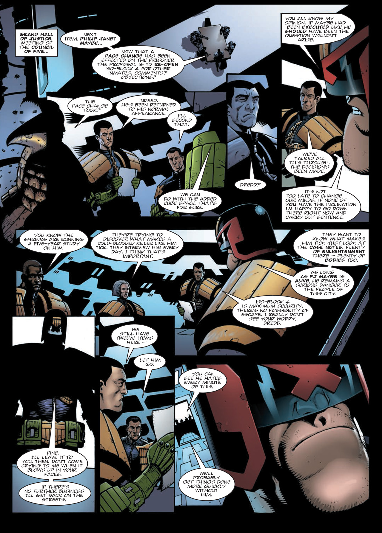 Read online Judge Dredd: Day of Chaos - The Fourth Faction comic -  Issue # TPB (Part 1) - 71