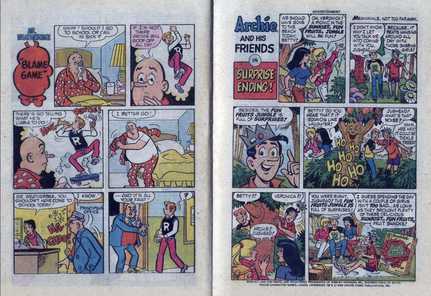 Read online Archie...Archie Andrews, Where Are You? Digest Magazine comic -  Issue #59 - 5