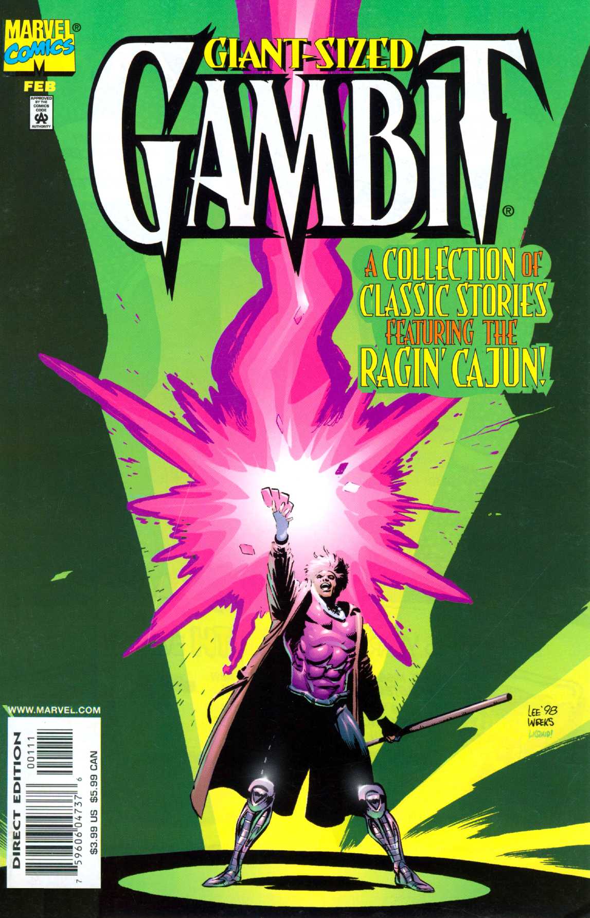 Read online Giant-Sized Gambit comic -  Issue # TPB - 1