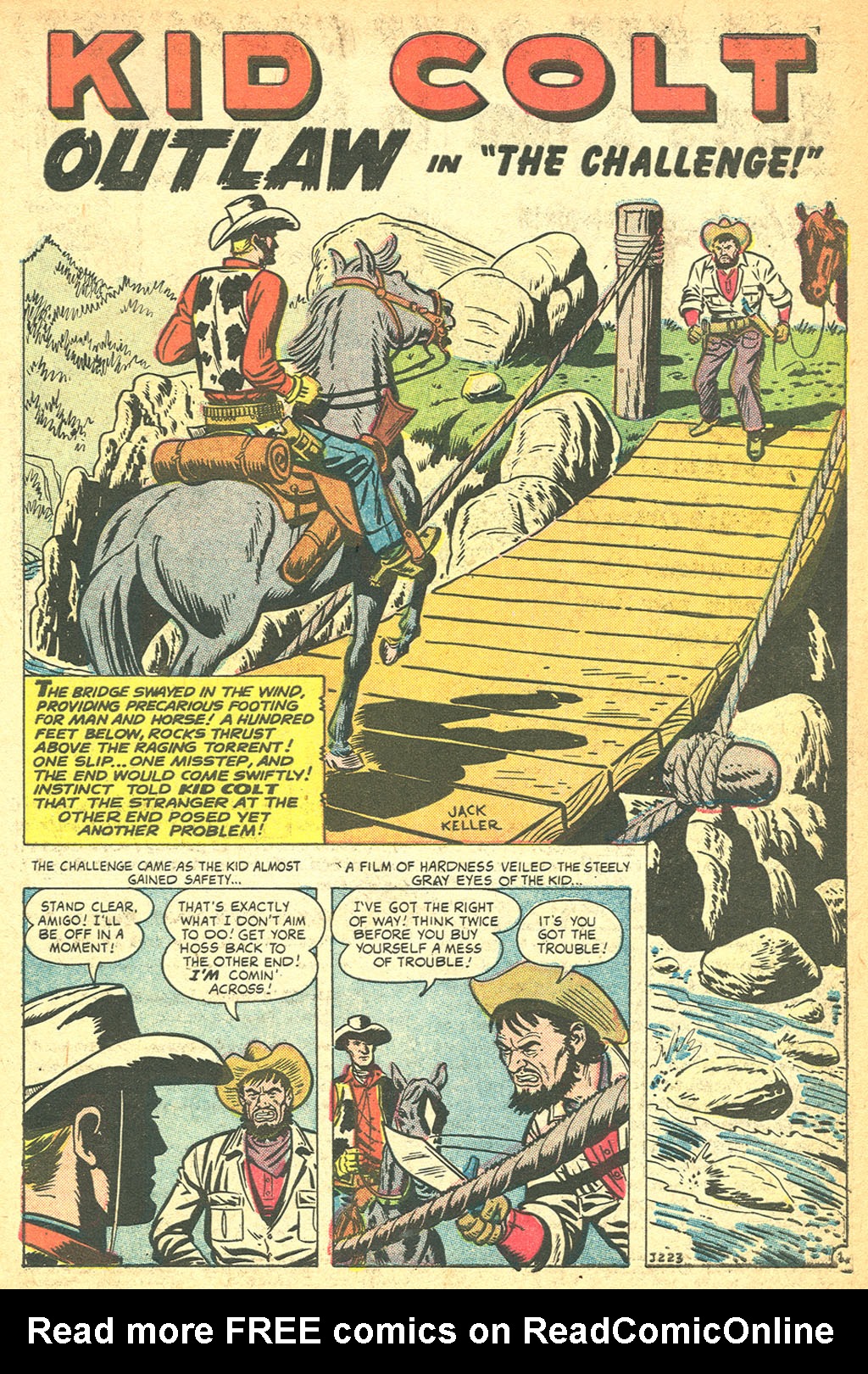 Read online Kid Colt Outlaw comic -  Issue #60 - 3