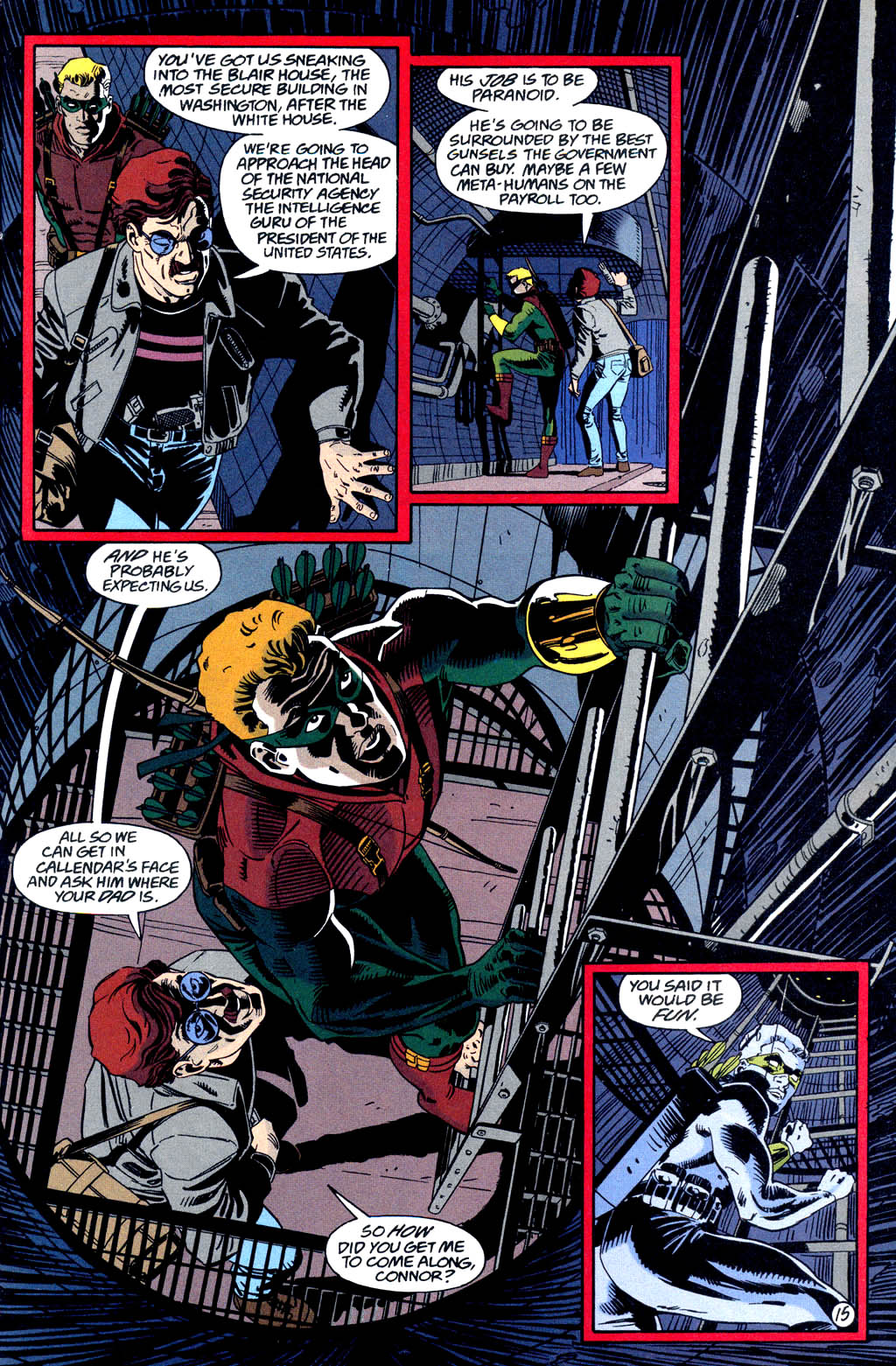 Read online Green Arrow (1988) comic -  Issue #100 - 16