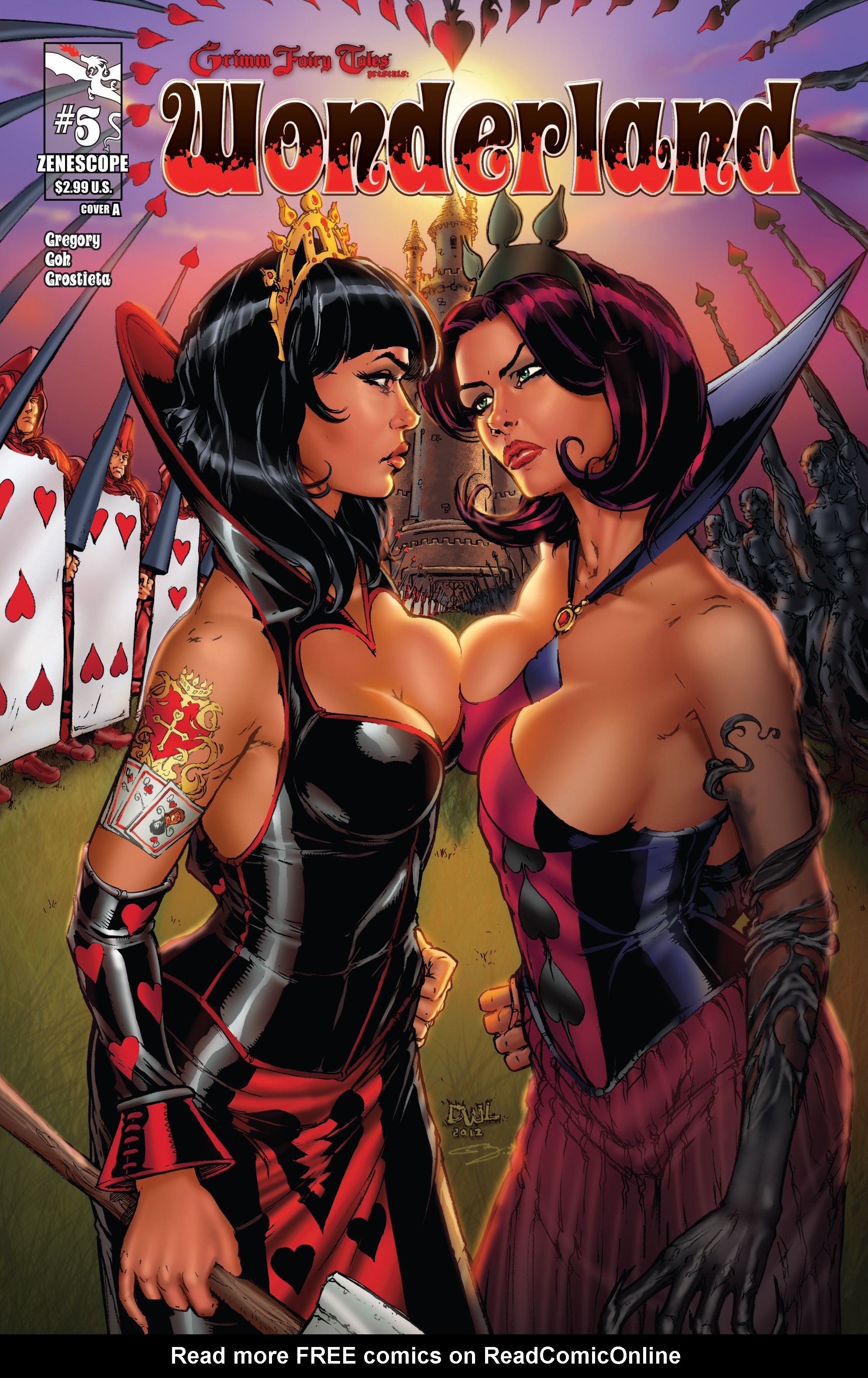 Read online Grimm Fairy Tales presents Wonderland comic -  Issue #5 - 1