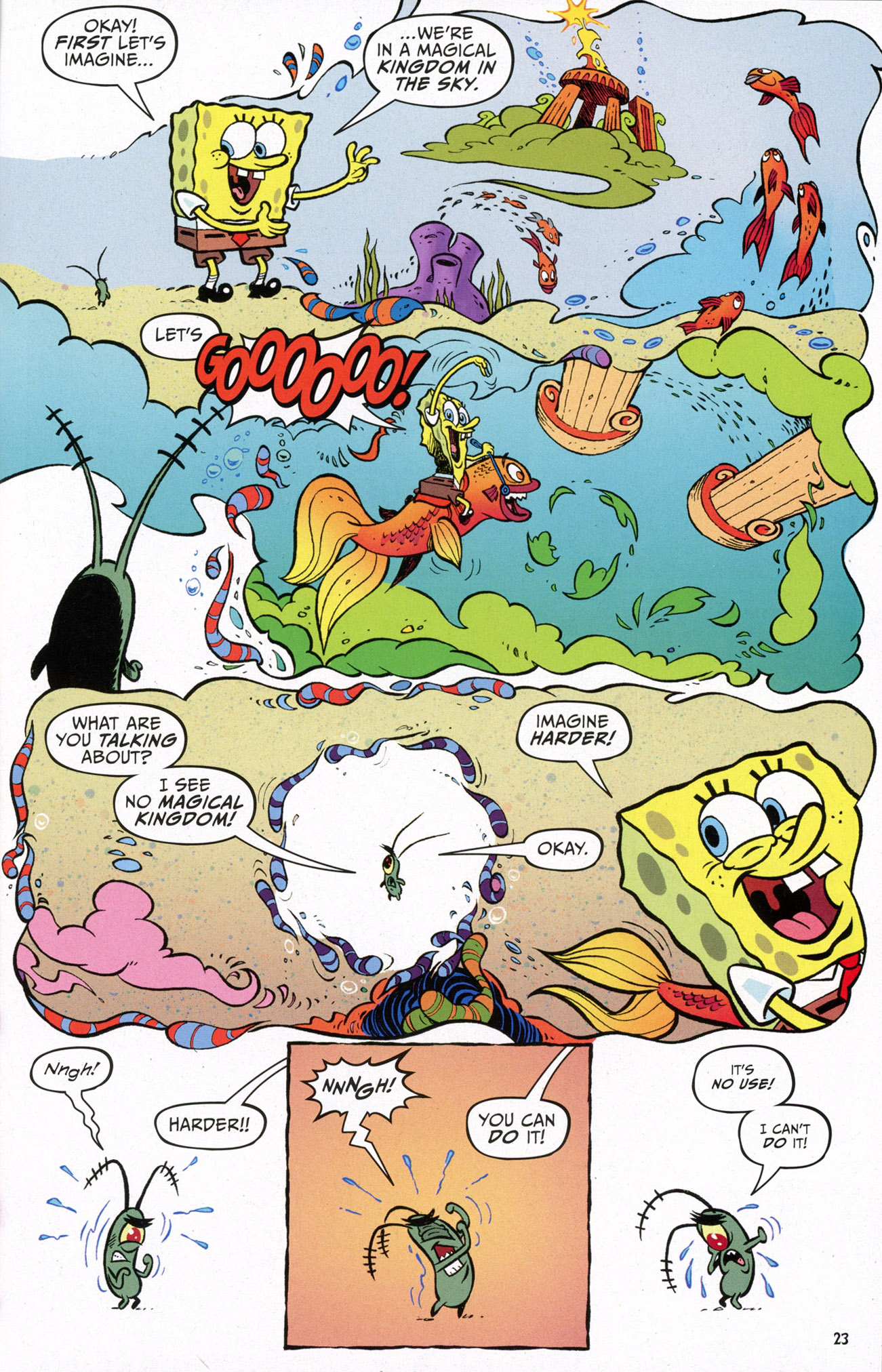 Read online SpongeBob Comics comic -  Issue #65 - 25