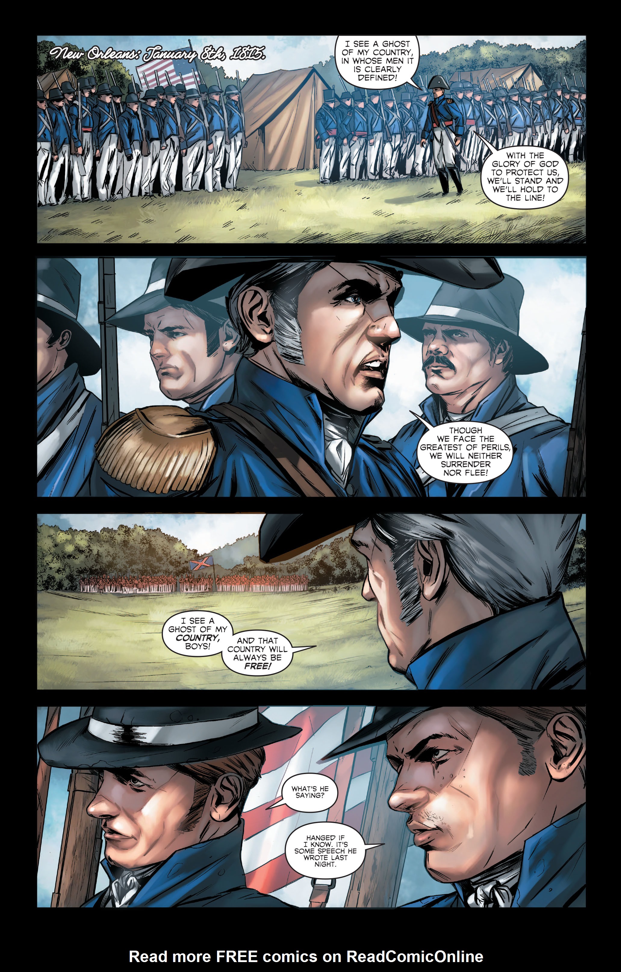 Captain America Theater of War: Ghosts of My Country Full Page 14
