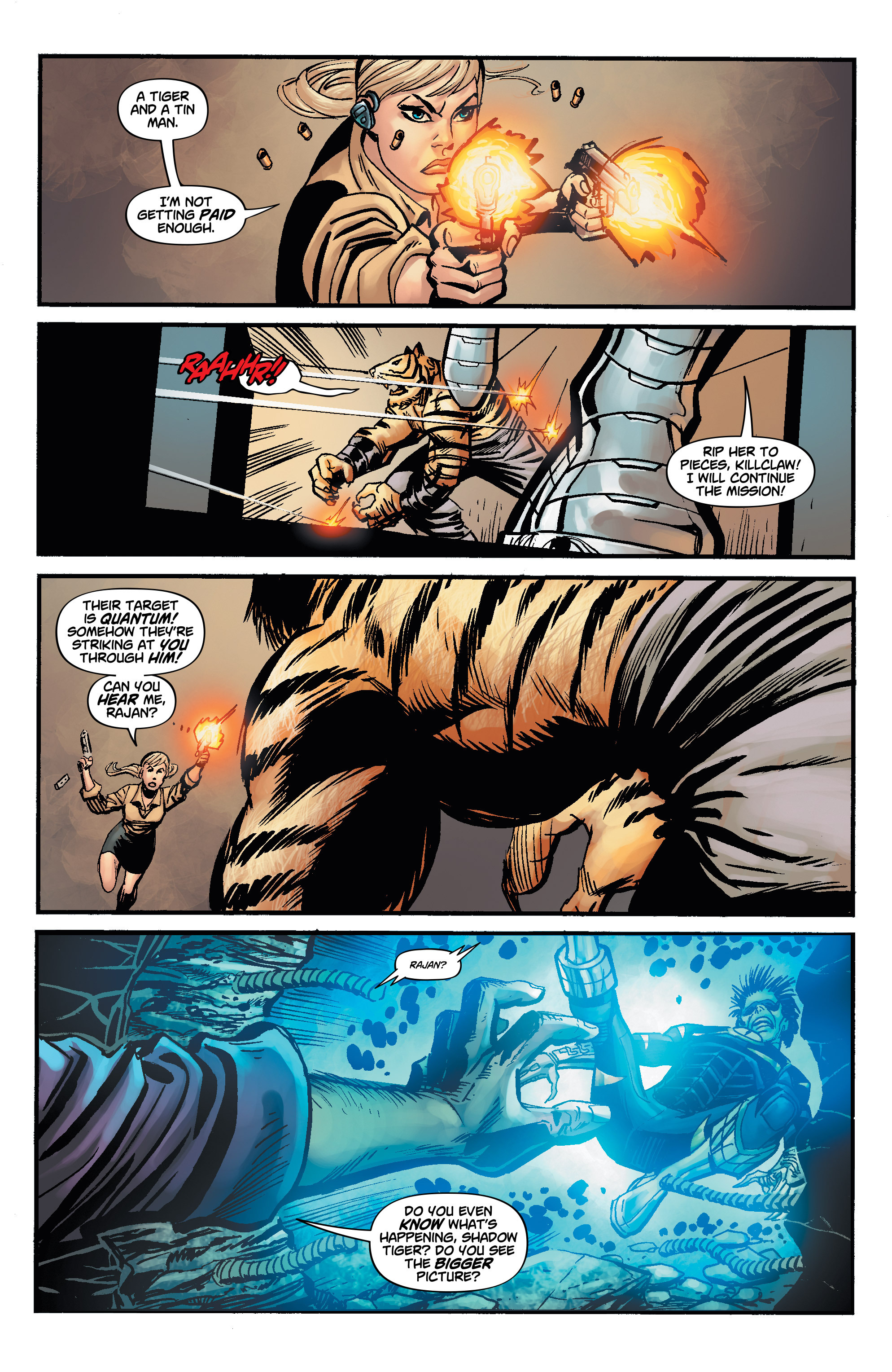 Read online Shadow Tiger comic -  Issue #4 - 7