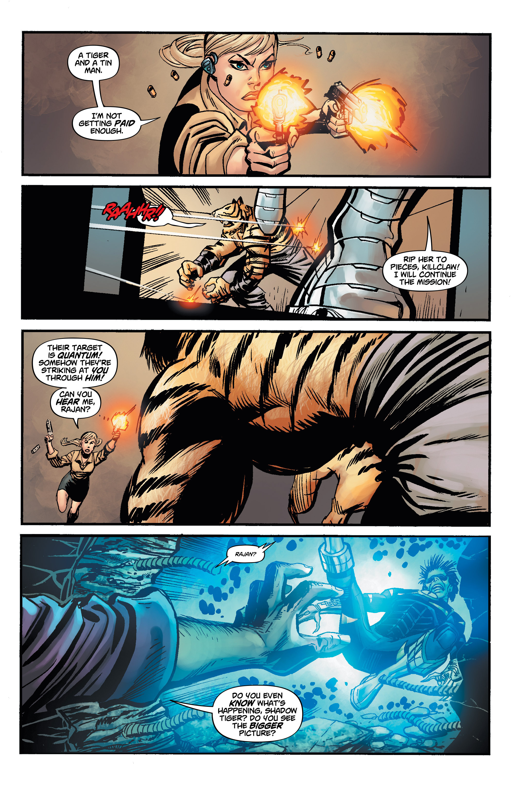 Read online Shadow Tiger comic -  Issue #4 - 7