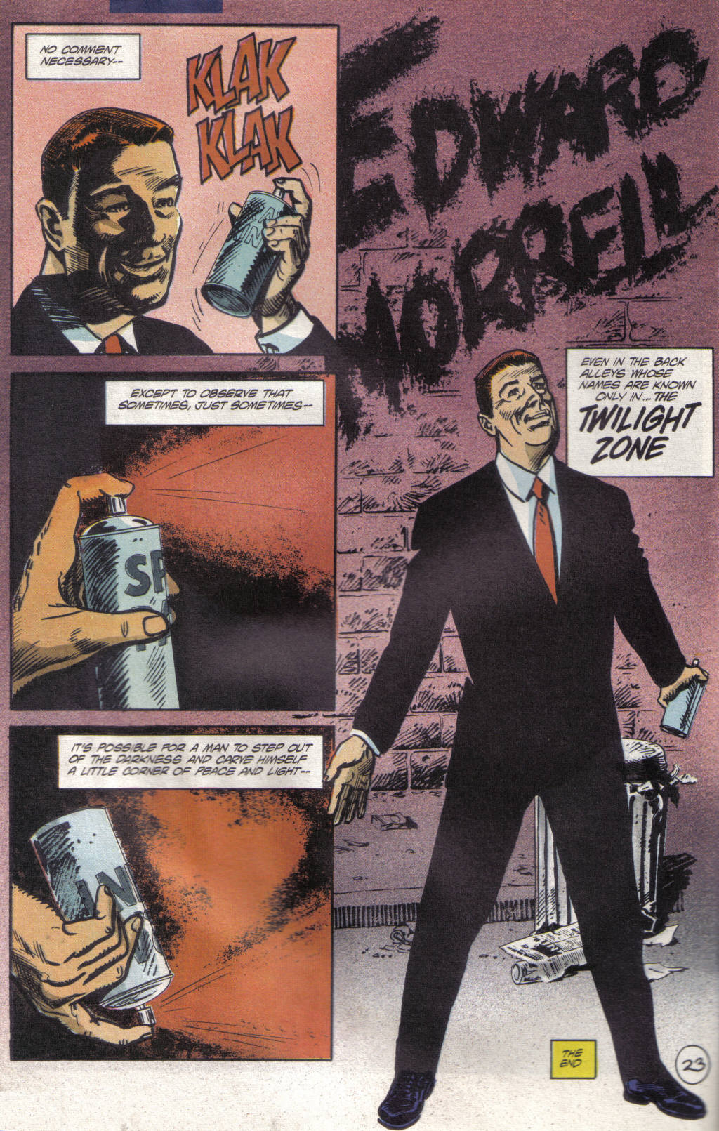 Read online The Twilight Zone (1991) comic -  Issue #2 - 24