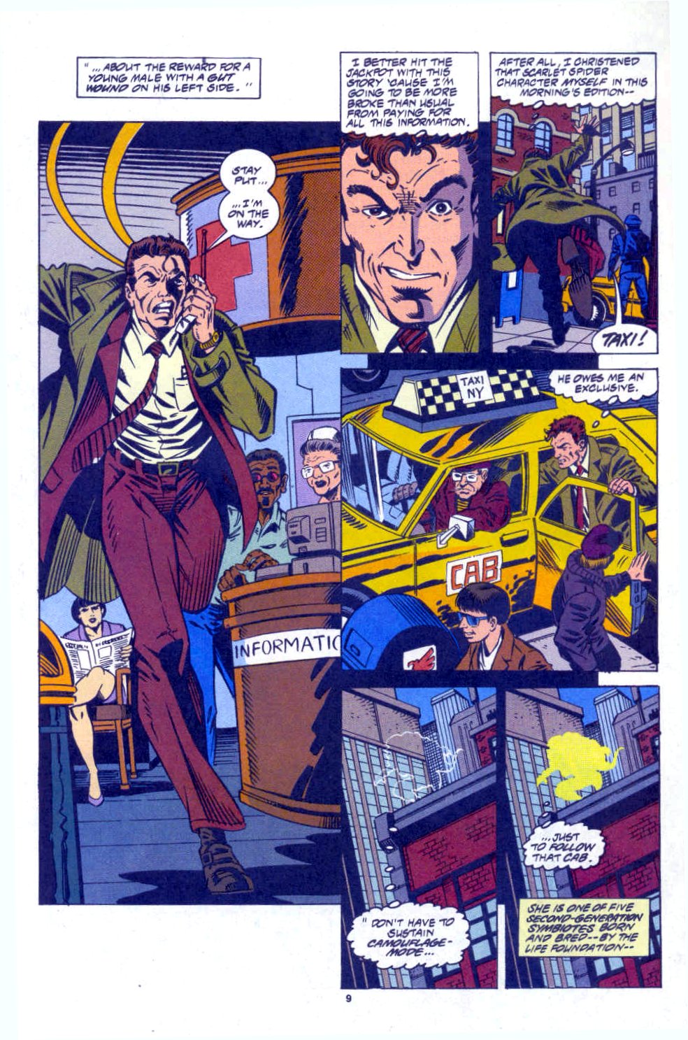 Read online Web of Spider-Man (1985) comic -  Issue #119 - 9
