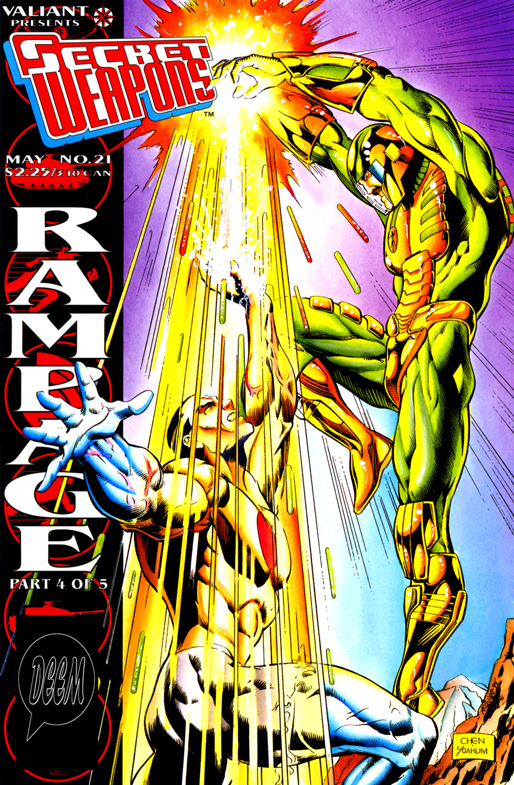 Read online Secret Weapons comic -  Issue #21 - 1