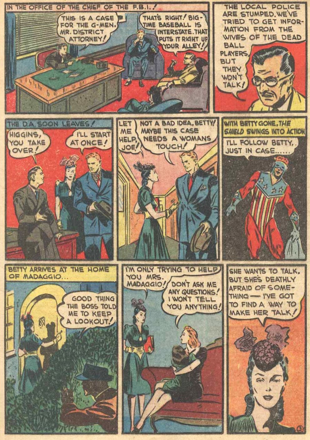 Read online Pep Comics comic -  Issue #7 - 5