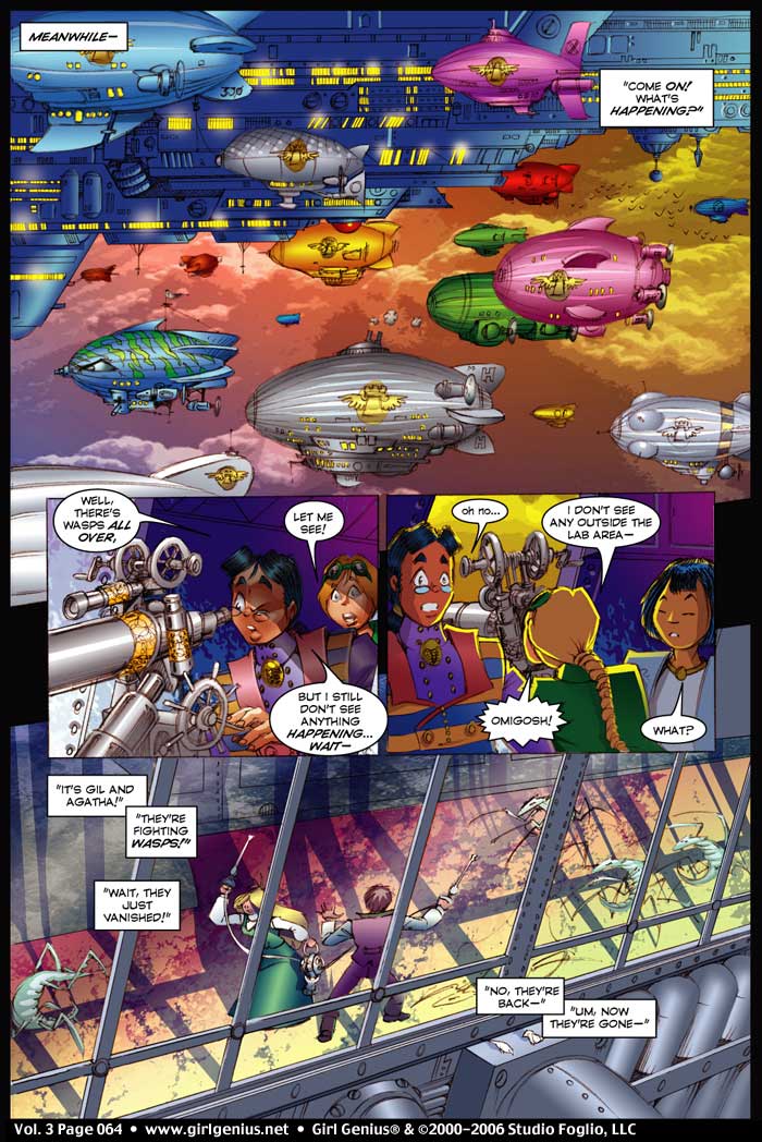 Read online Girl Genius (2002) comic -  Issue #3 - 62