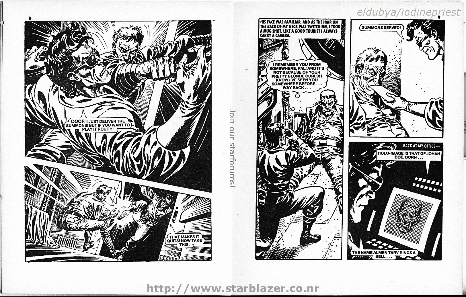 Read online Starblazer comic -  Issue #207 - 6