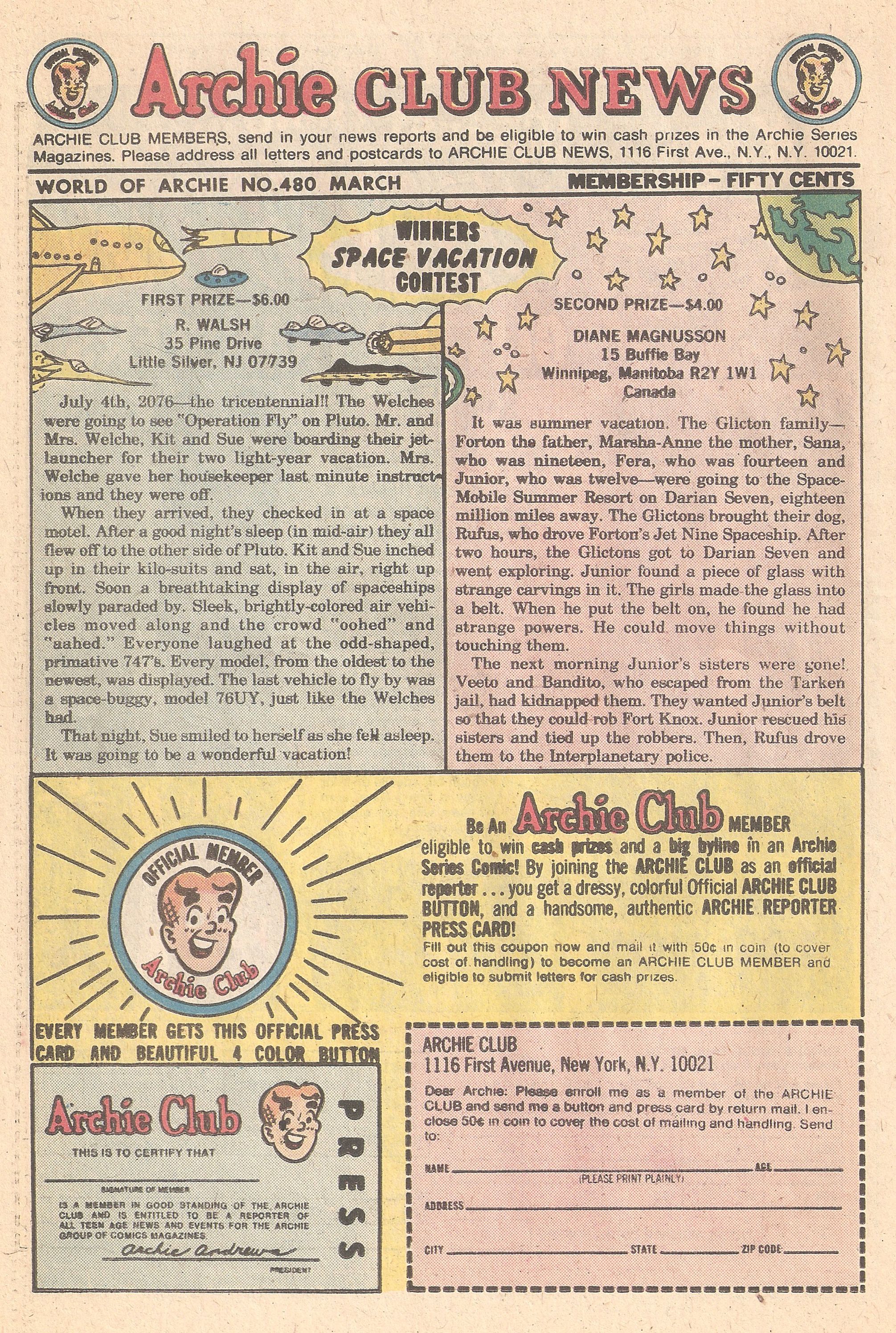 Read online Archie Giant Series Magazine comic -  Issue #480 - 26