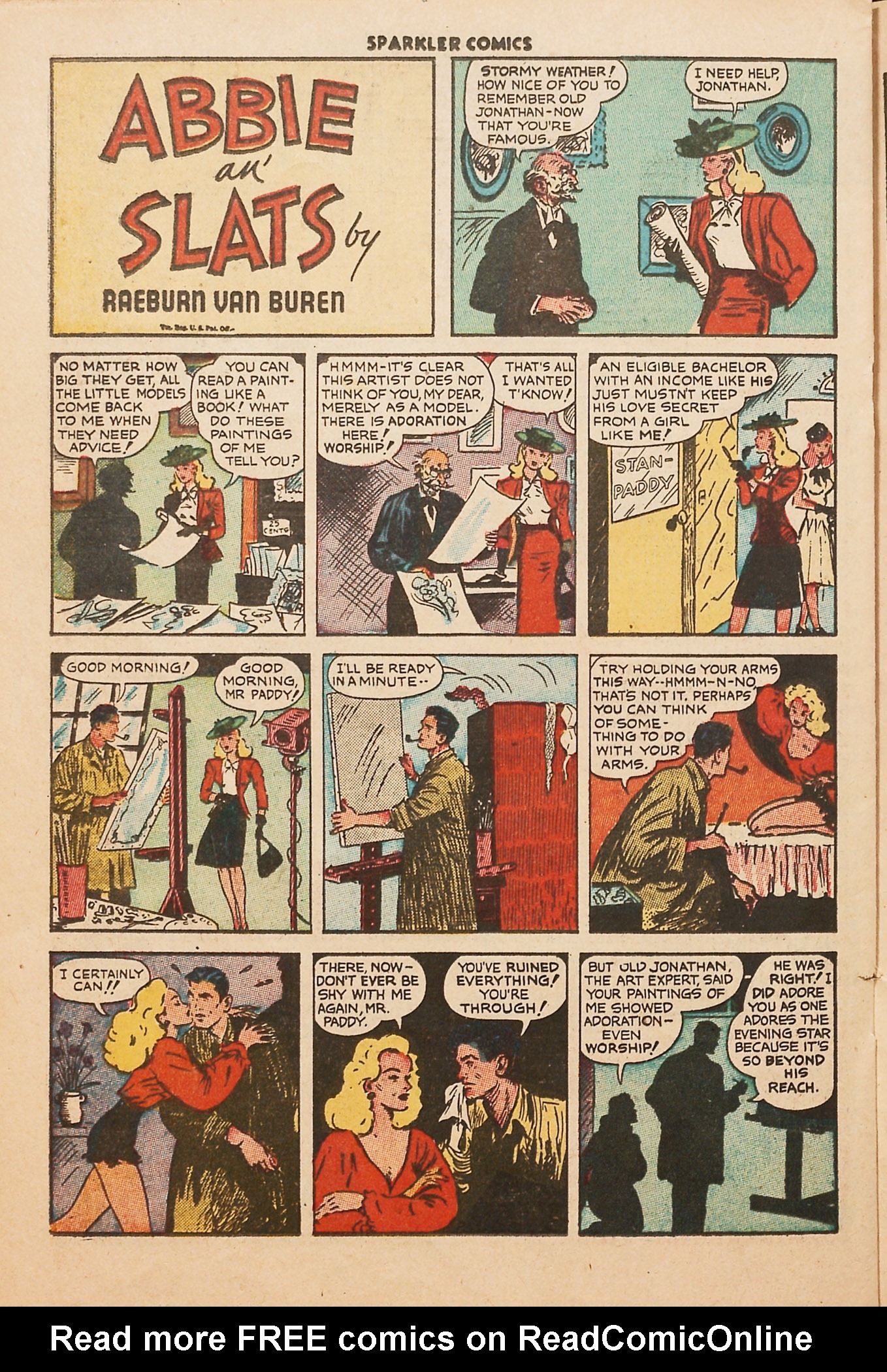 Read online Sparkler Comics comic -  Issue #66 - 28