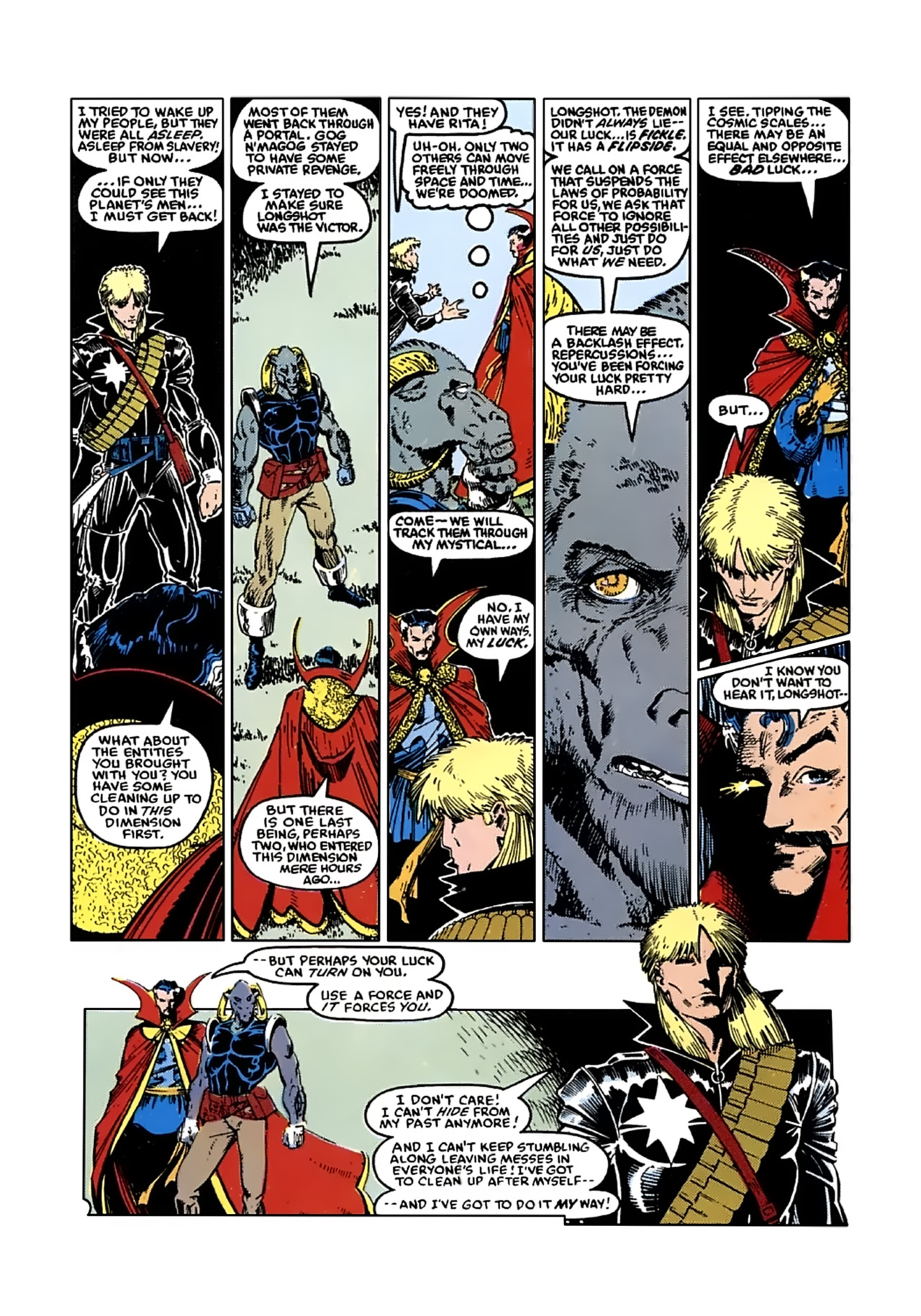 Read online Longshot (1985) comic -  Issue # _TPB 1 - 130