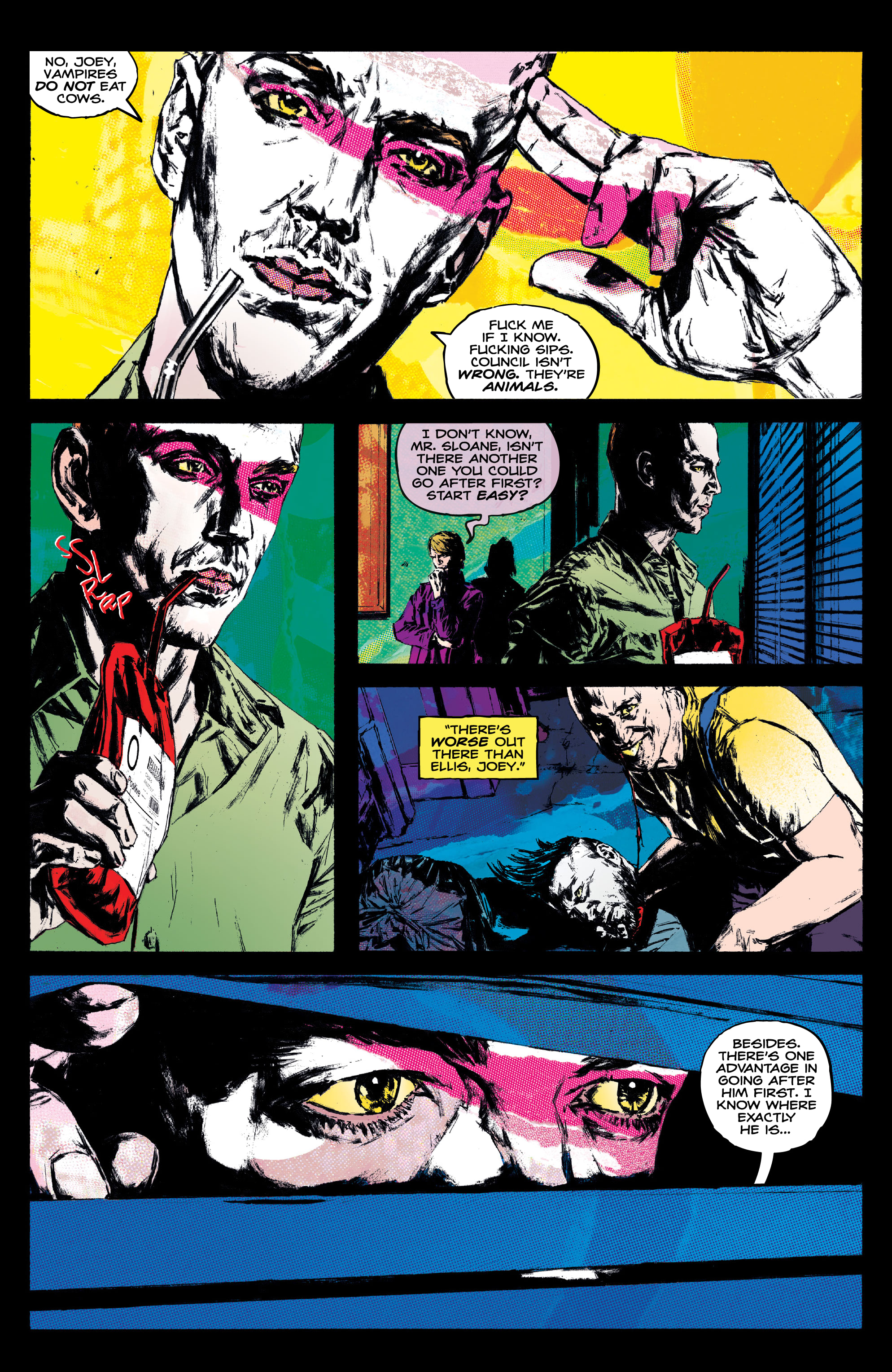 Read online Blood Stained Teeth comic -  Issue #2 - 9