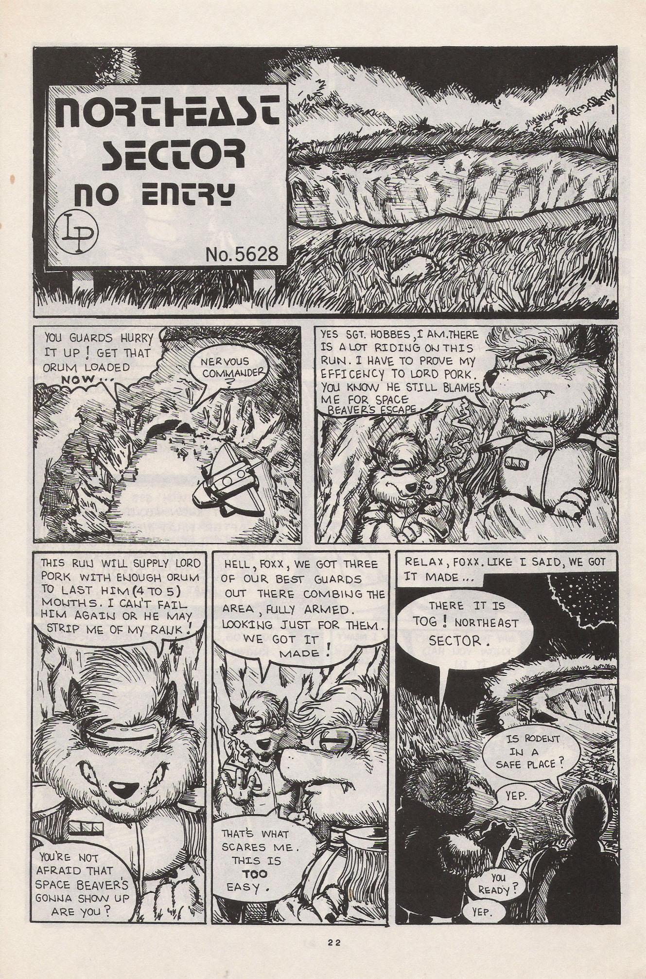 Read online Space Beaver comic -  Issue #5 - 24