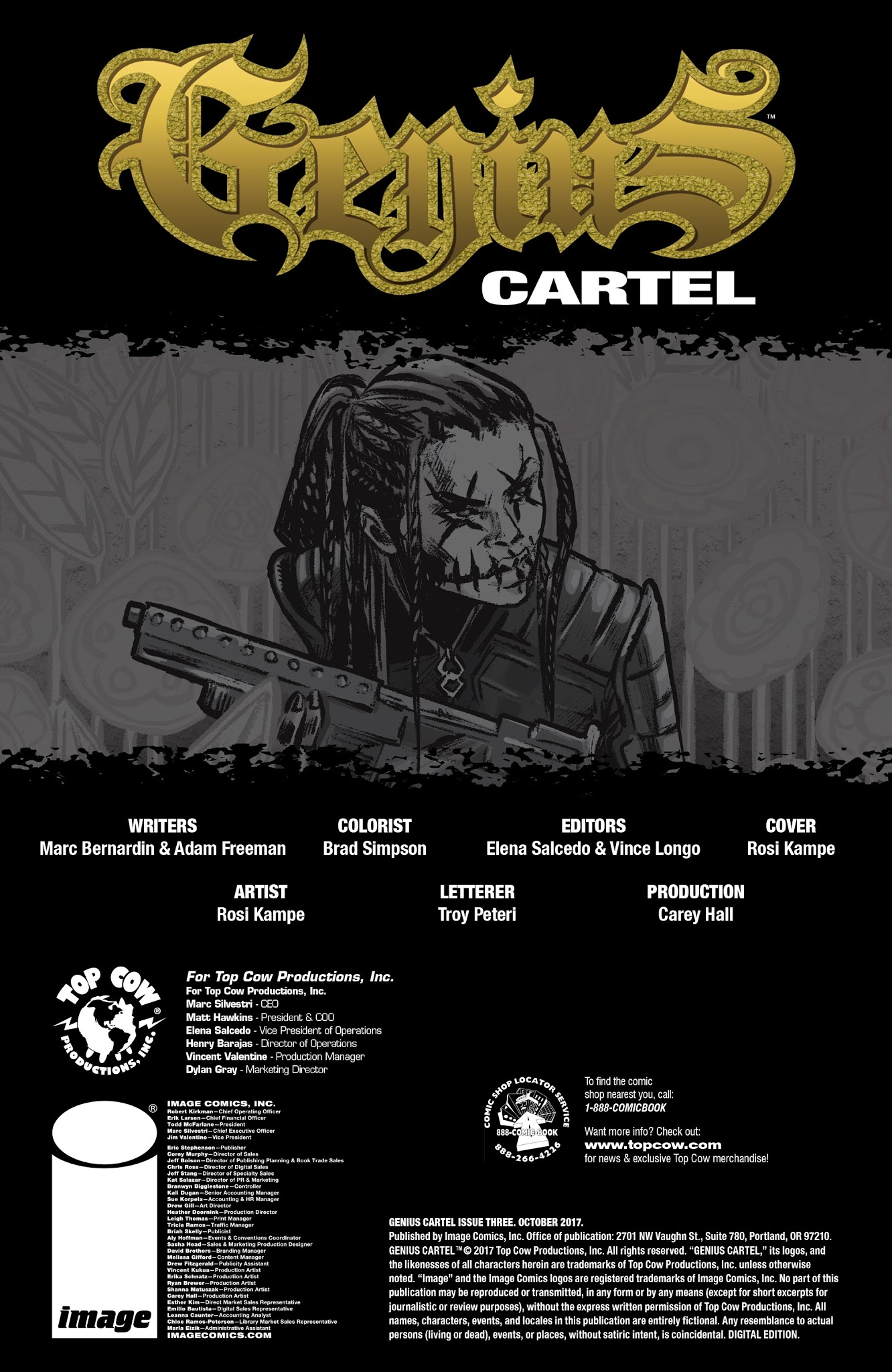 Read online Genius: Cartel comic -  Issue #3 - 2