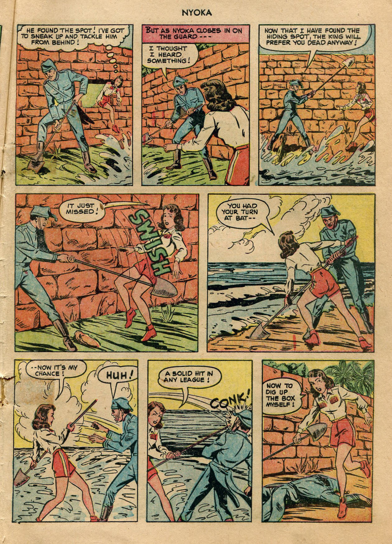 Read online Nyoka the Jungle Girl (1945) comic -  Issue #63 - 31