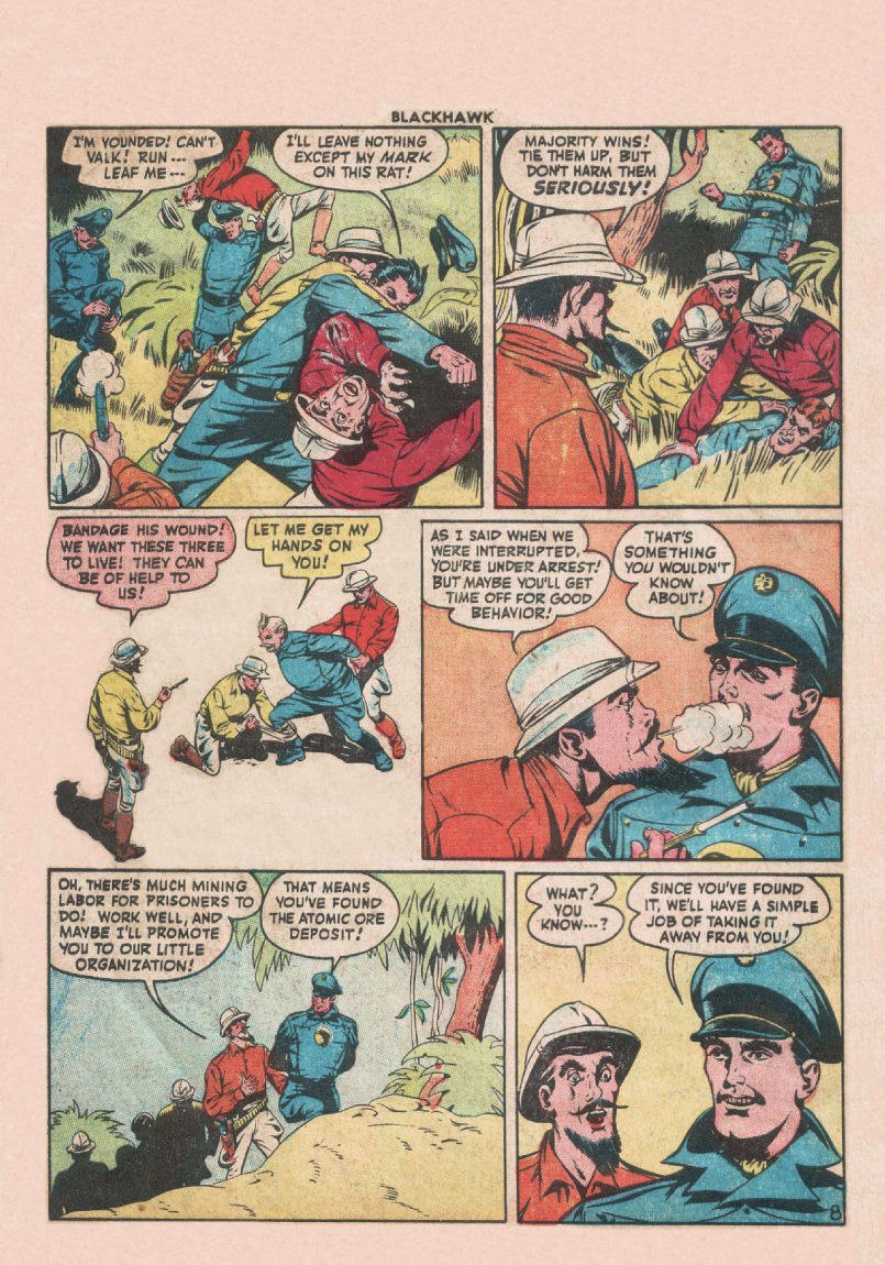 Read online Blackhawk (1957) comic -  Issue #12 - 44