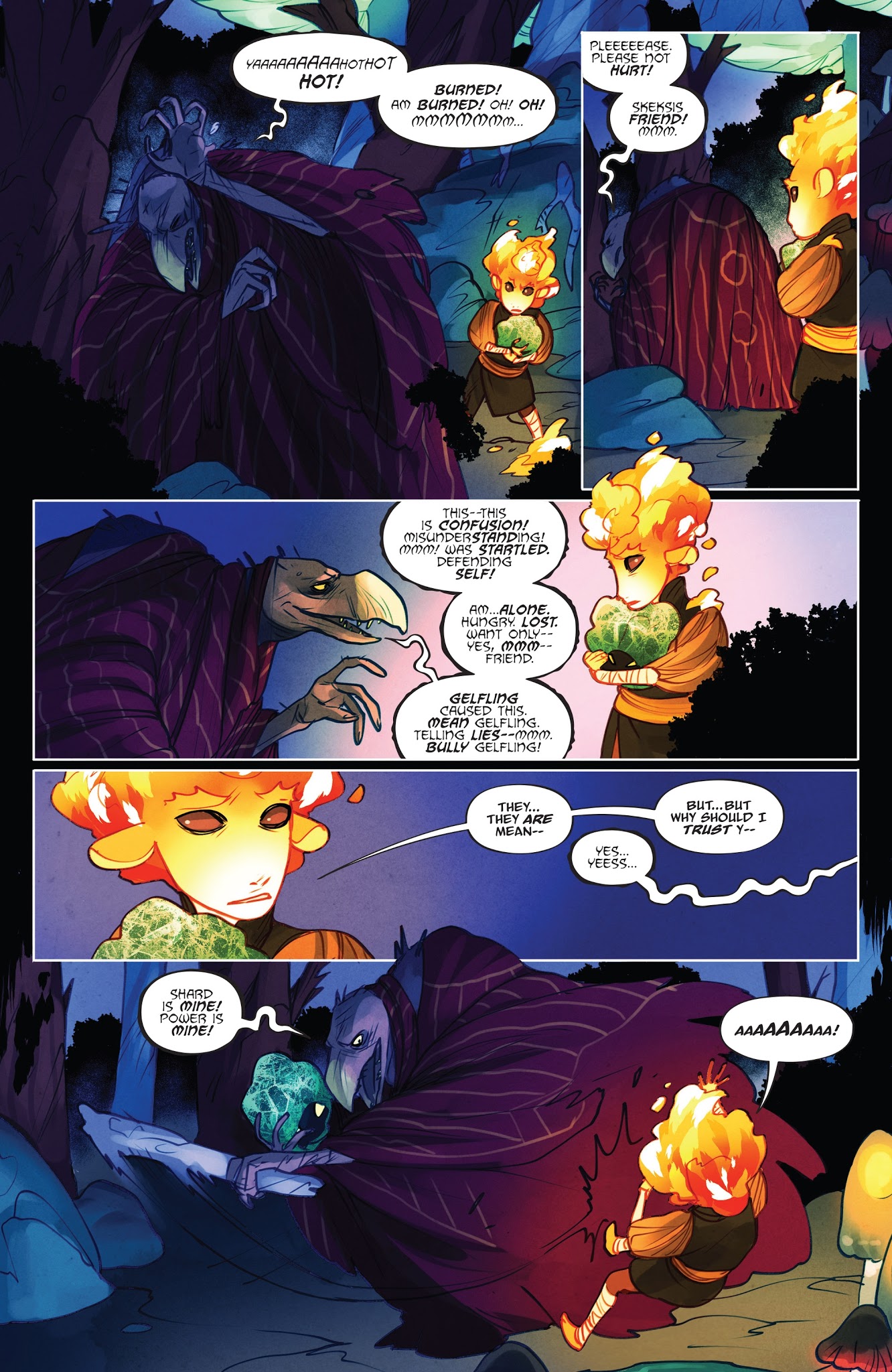 Read online The Power of the Dark Crystal comic -  Issue #4 - 21