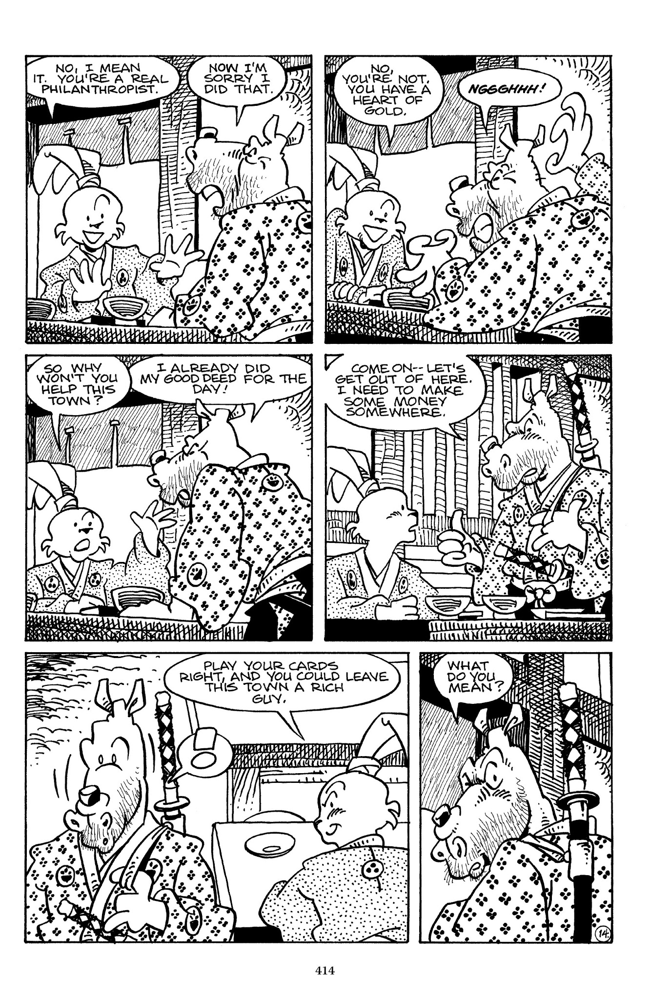 Read online The Usagi Yojimbo Saga comic -  Issue # TPB 3 - 410