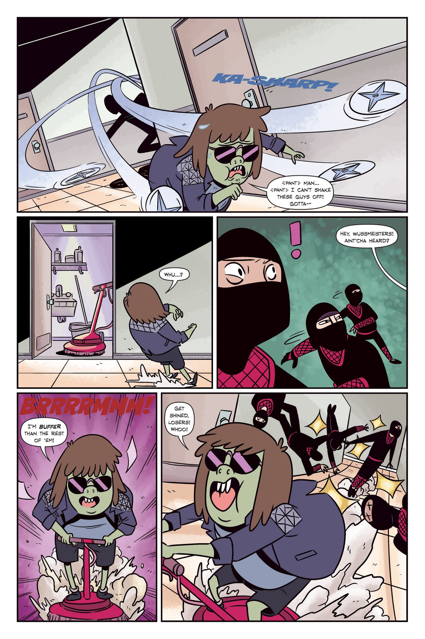 Read online Regular Show: Noir Means Noir, Buddy comic -  Issue # TPB (Part 1) - 100
