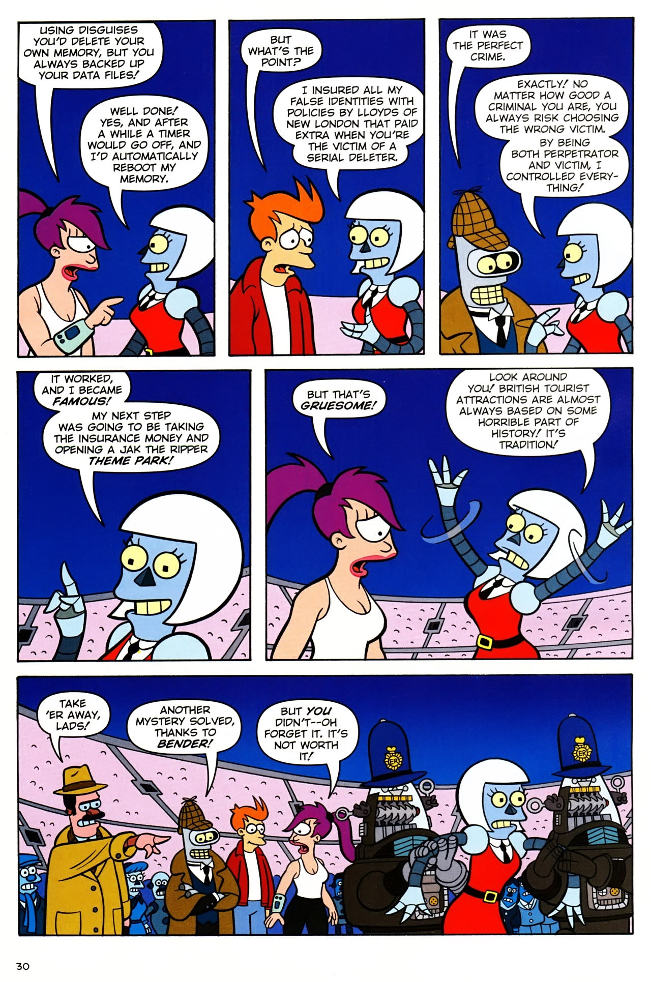 Read online Futurama Comics comic -  Issue #36 - 24