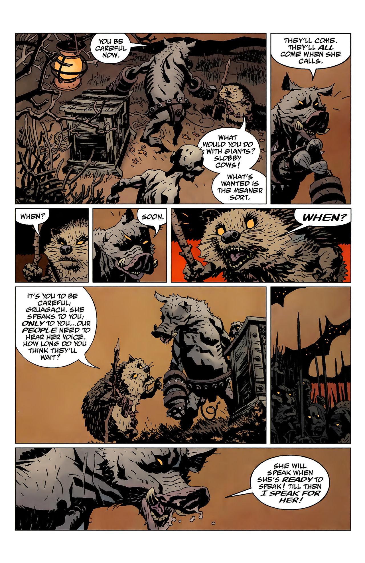 Read online Hellboy: The Wild Hunt comic -  Issue #1 - 20