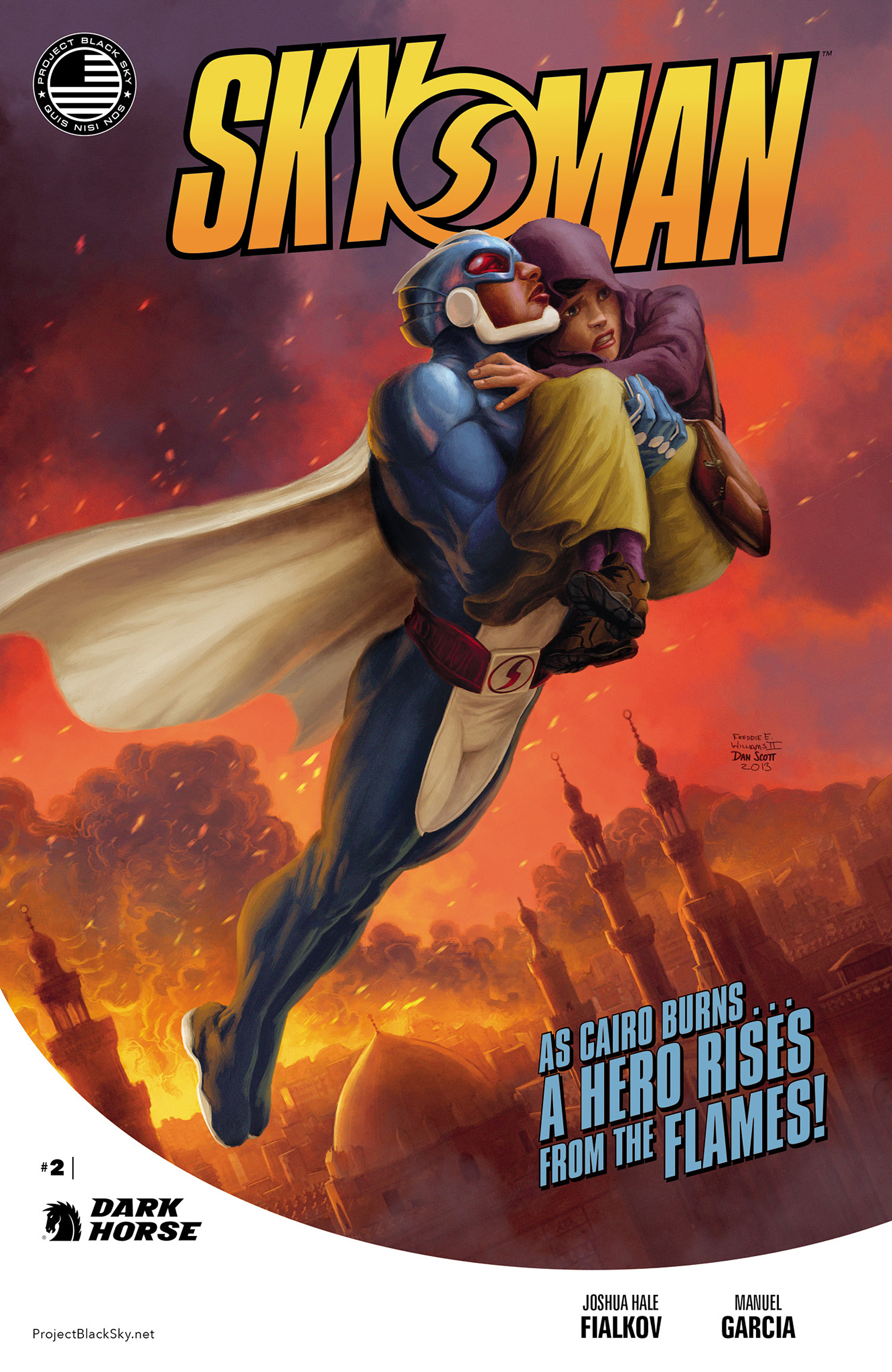 Read online Skyman comic -  Issue #2 - 1