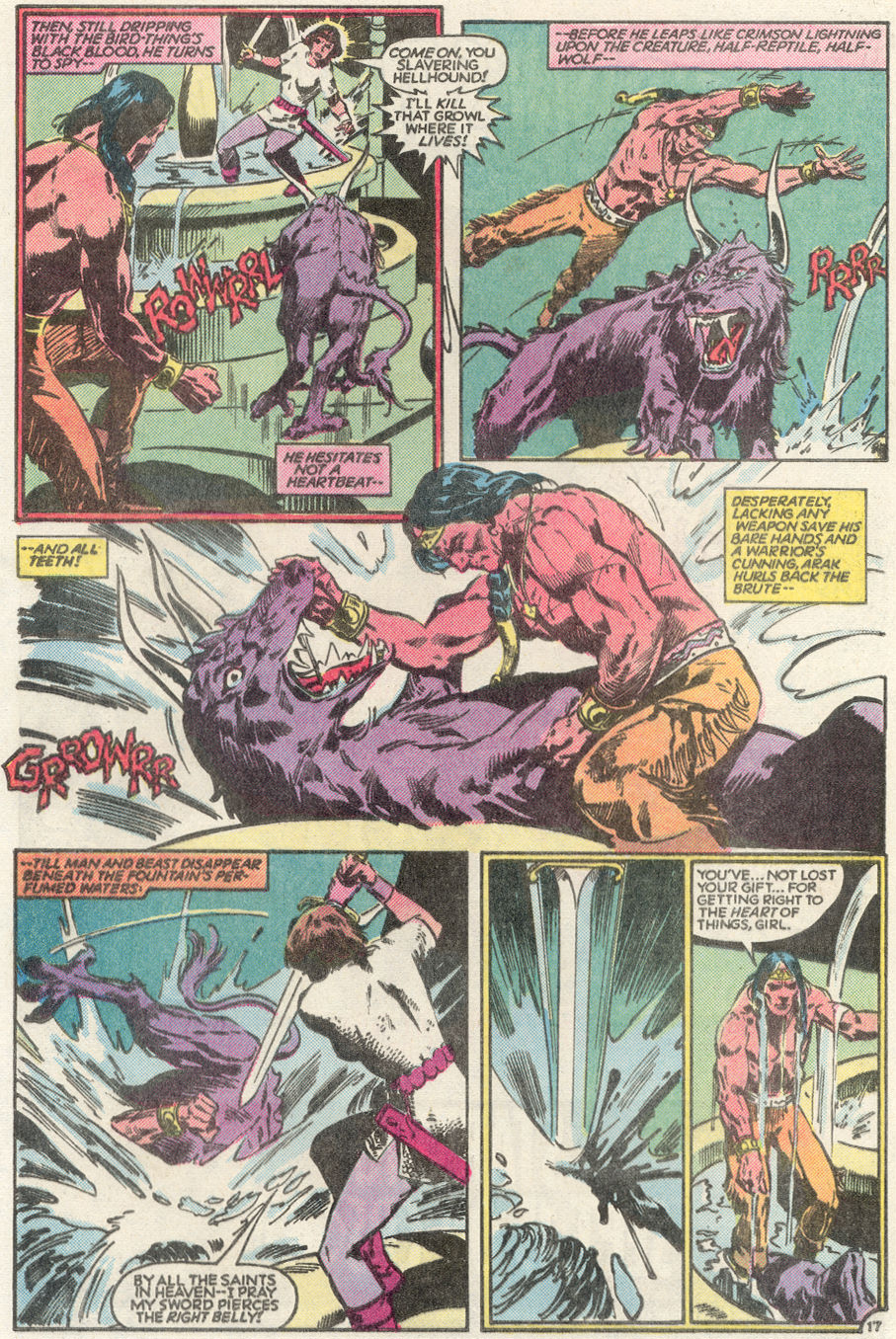 Read online Arak Son of Thunder comic -  Issue #39 - 18