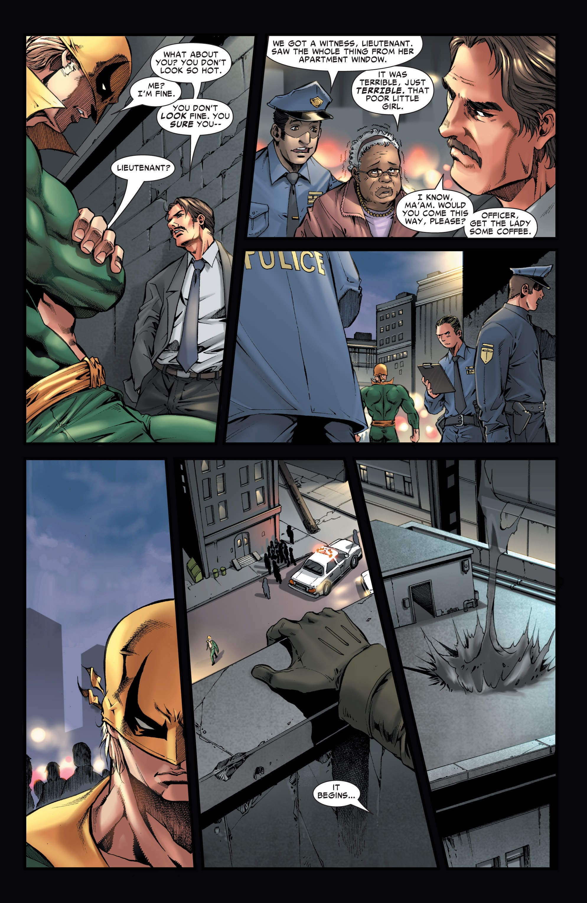 Read online Iron Fist (2004) comic -  Issue #1 - 15