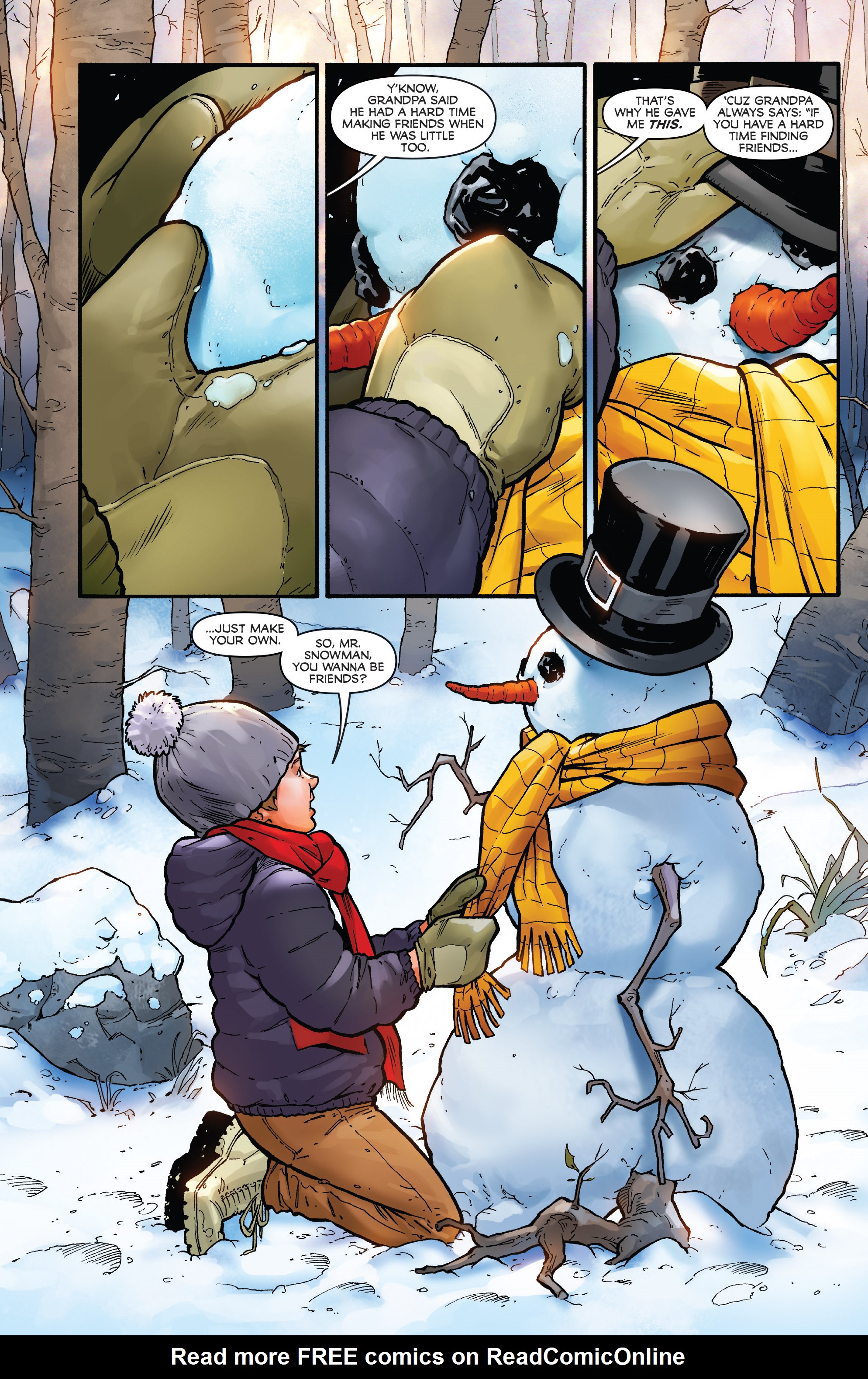 Read online Grimm Fairy Tales 2019 Holiday Special comic -  Issue # Full - 28