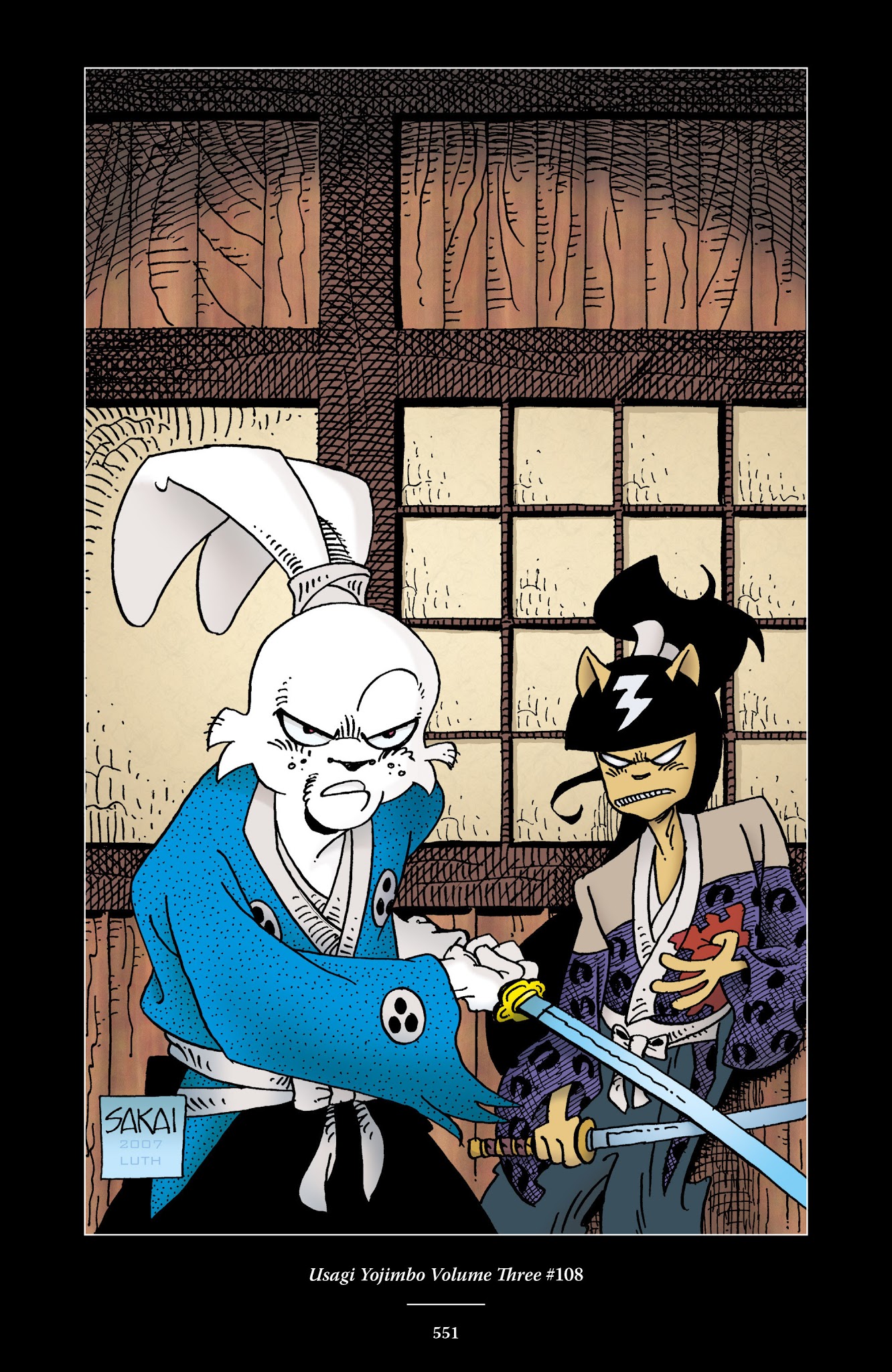 Read online The Usagi Yojimbo Saga comic -  Issue # TPB 6 - 546
