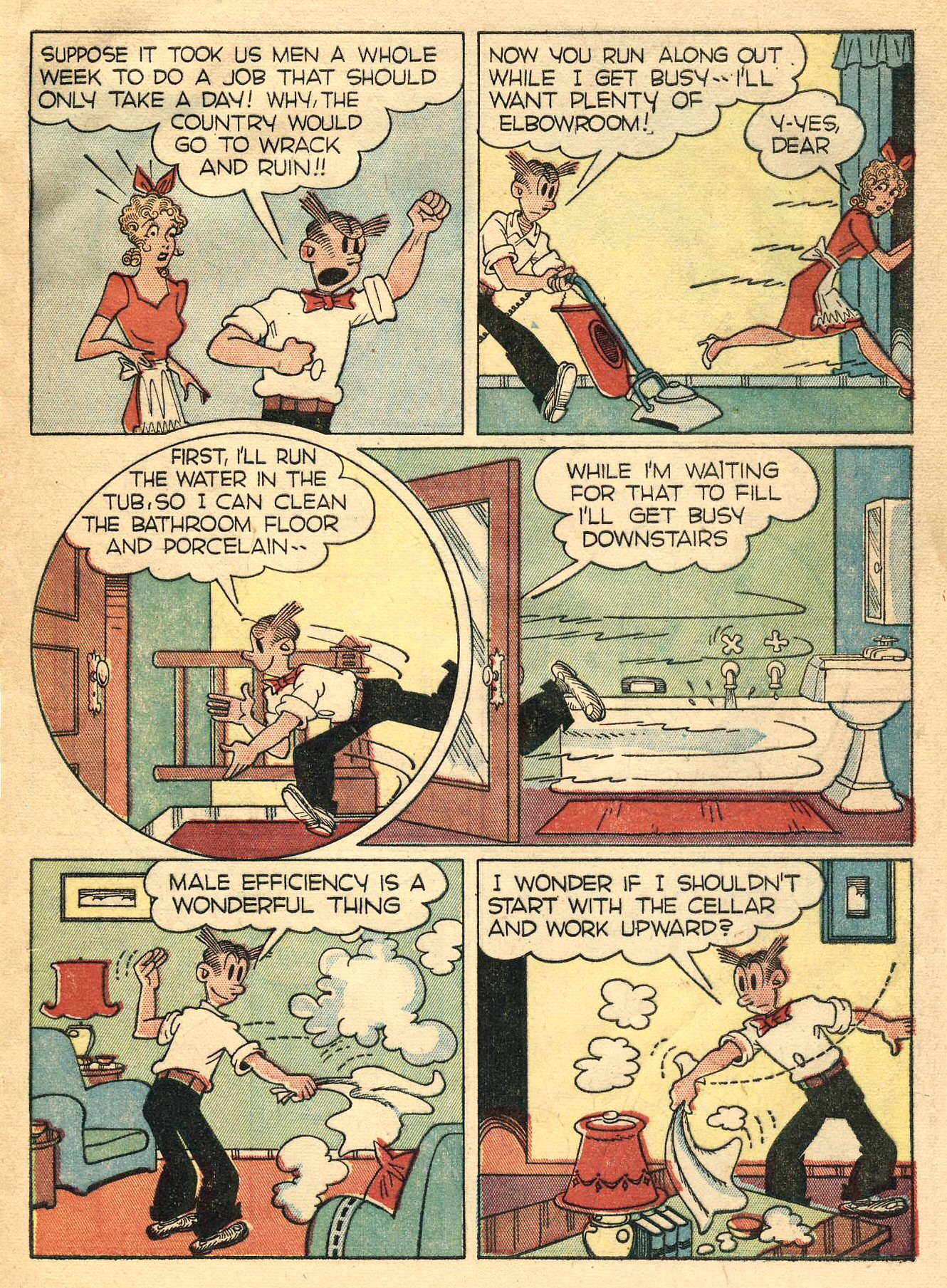 Read online Blondie Comics (1947) comic -  Issue #1 - 31
