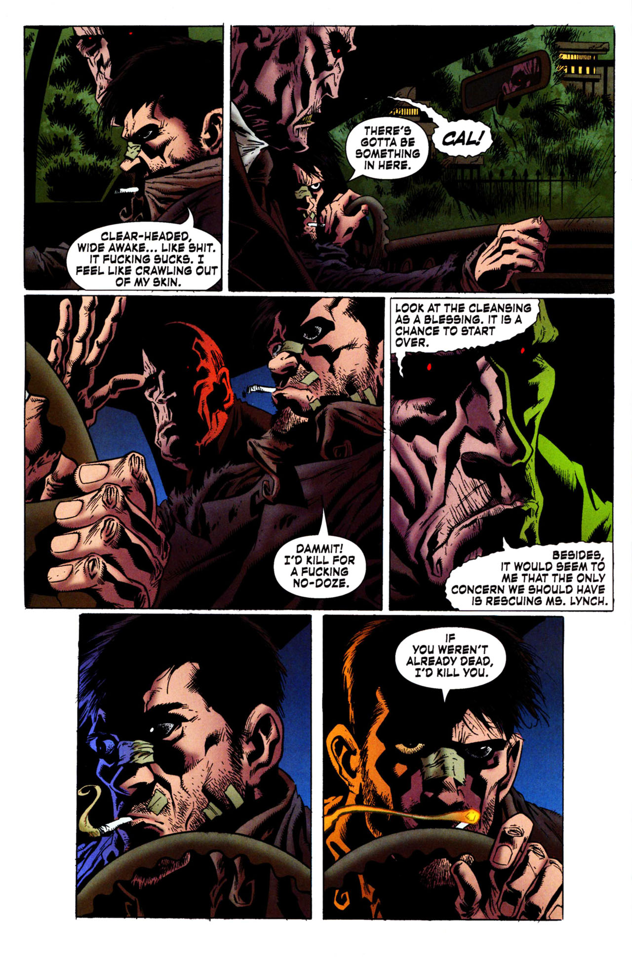 Read online Criminal Macabre: Two Red Eyes comic -  Issue #4 - 4