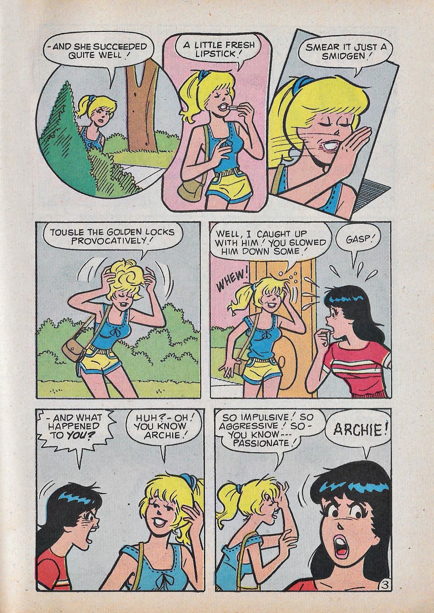 Read online Betty and Veronica Digest Magazine comic -  Issue #56 - 103