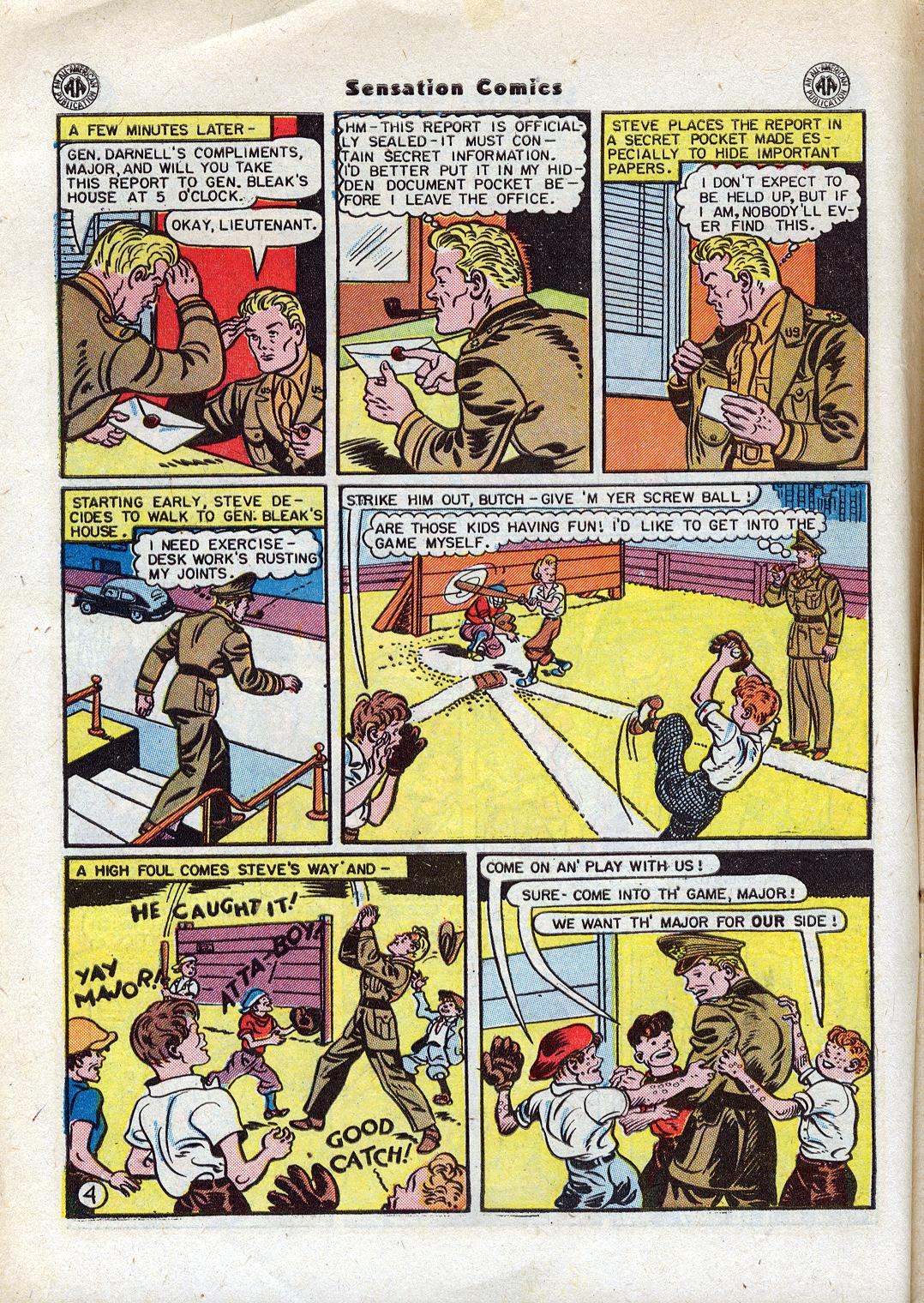 Read online Sensation (Mystery) Comics comic -  Issue #44 - 6