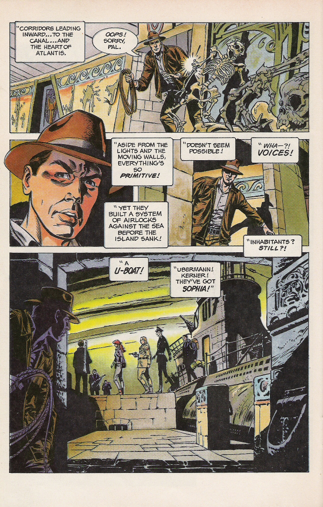 Read online Indiana Jones and the Fate of Atlantis comic -  Issue #3 - 27
