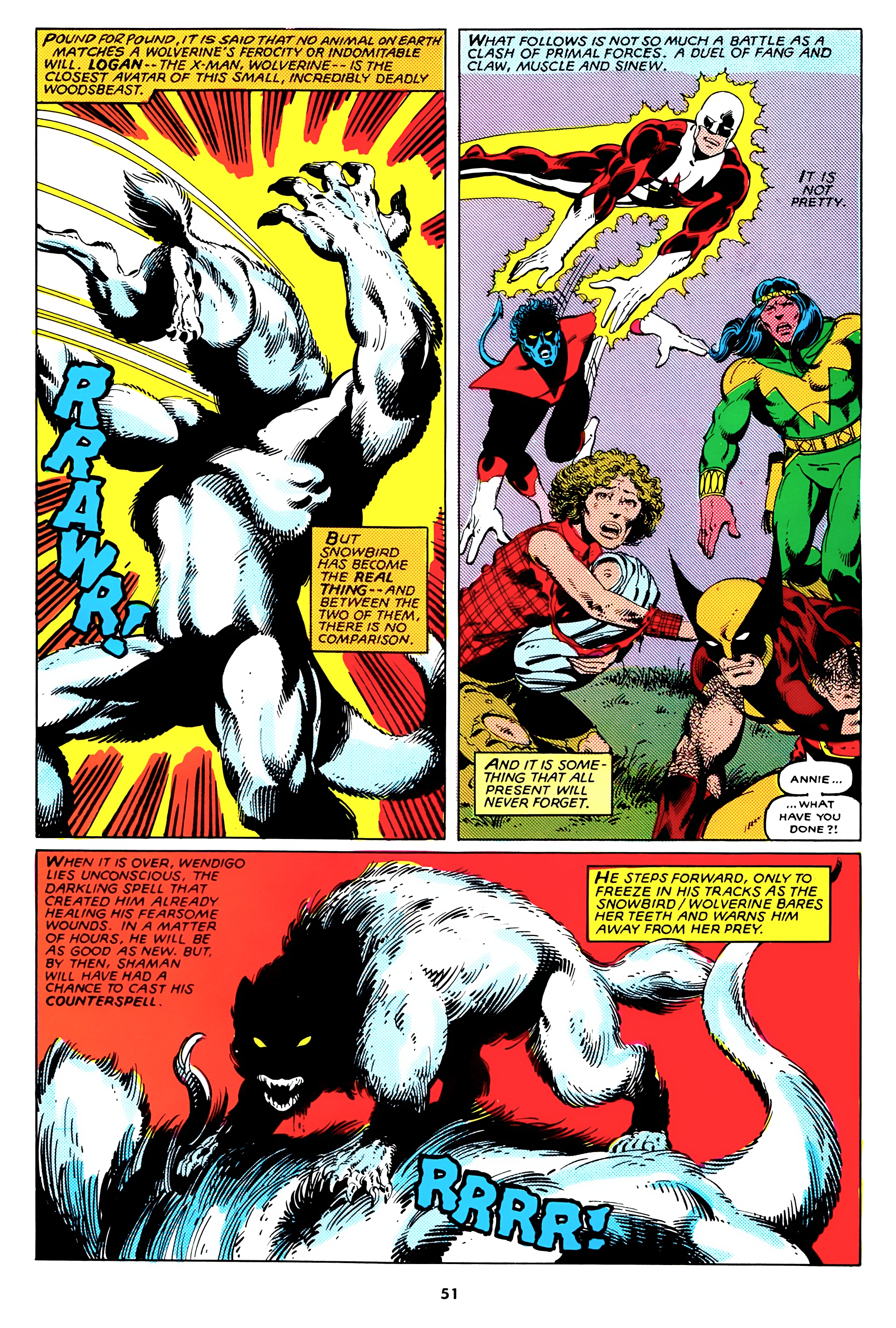 Read online X-Men Annual UK comic -  Issue #1992 - 48