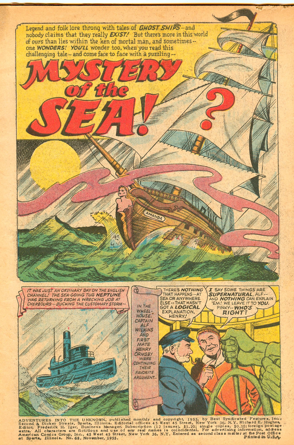 Read online Adventures Into The Unknown comic -  Issue #68 - 3