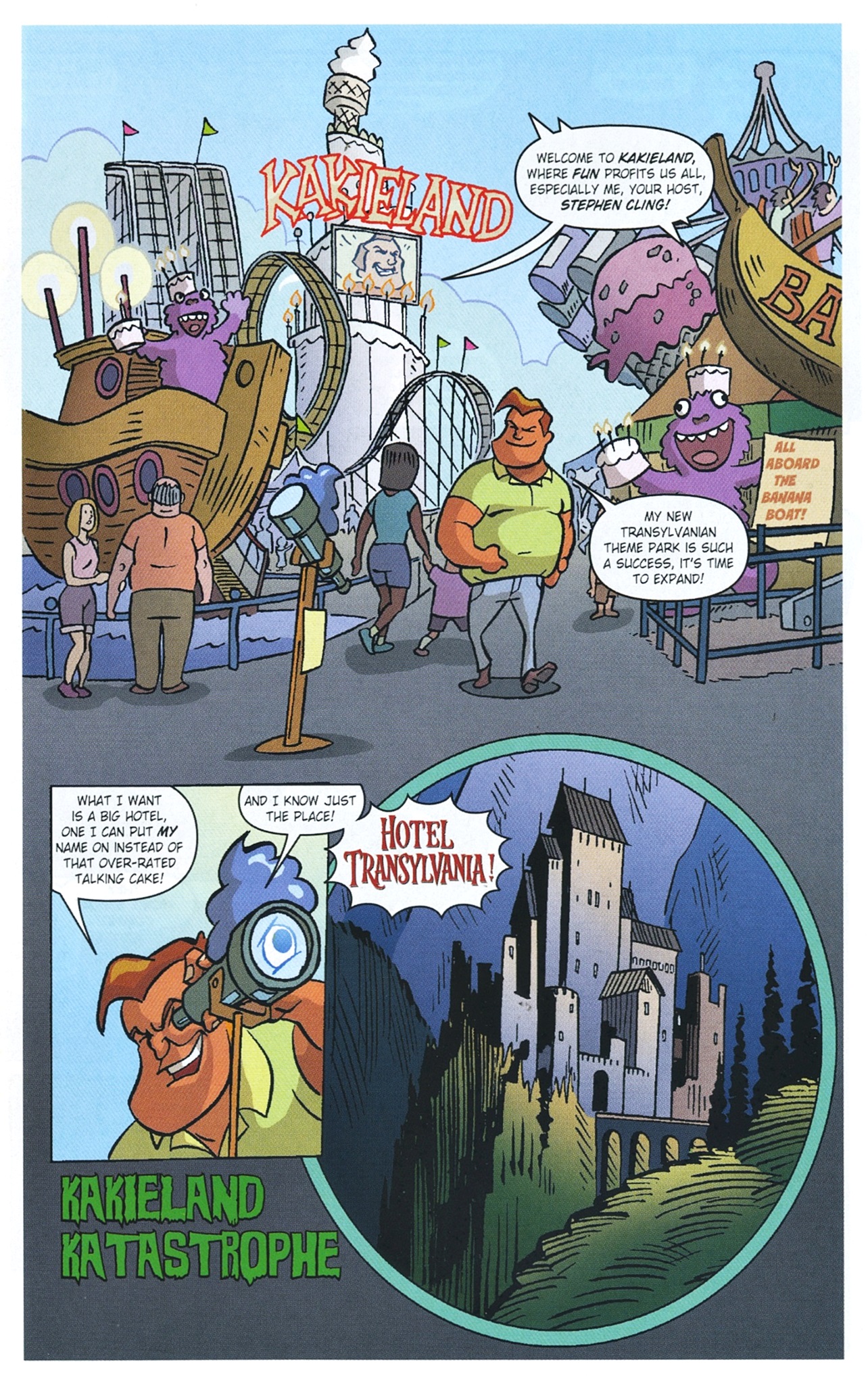 Read online Hotel Transylvania: Kakieland Katastrophe - Halloween ComicFest comic -  Issue # Full - 3