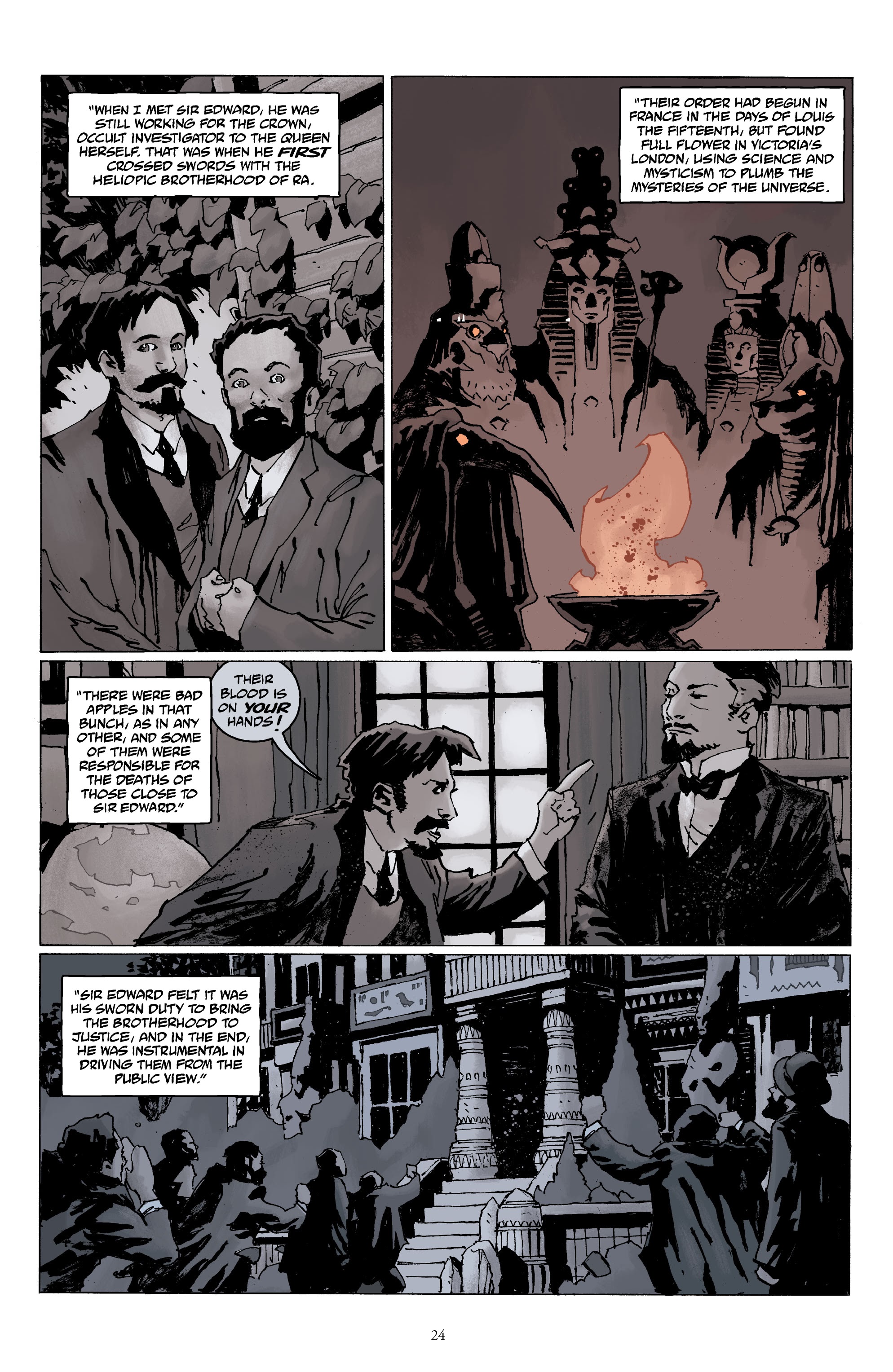 Read online Hellboy Universe: The Secret Histories comic -  Issue # TPB (Part 1) - 24
