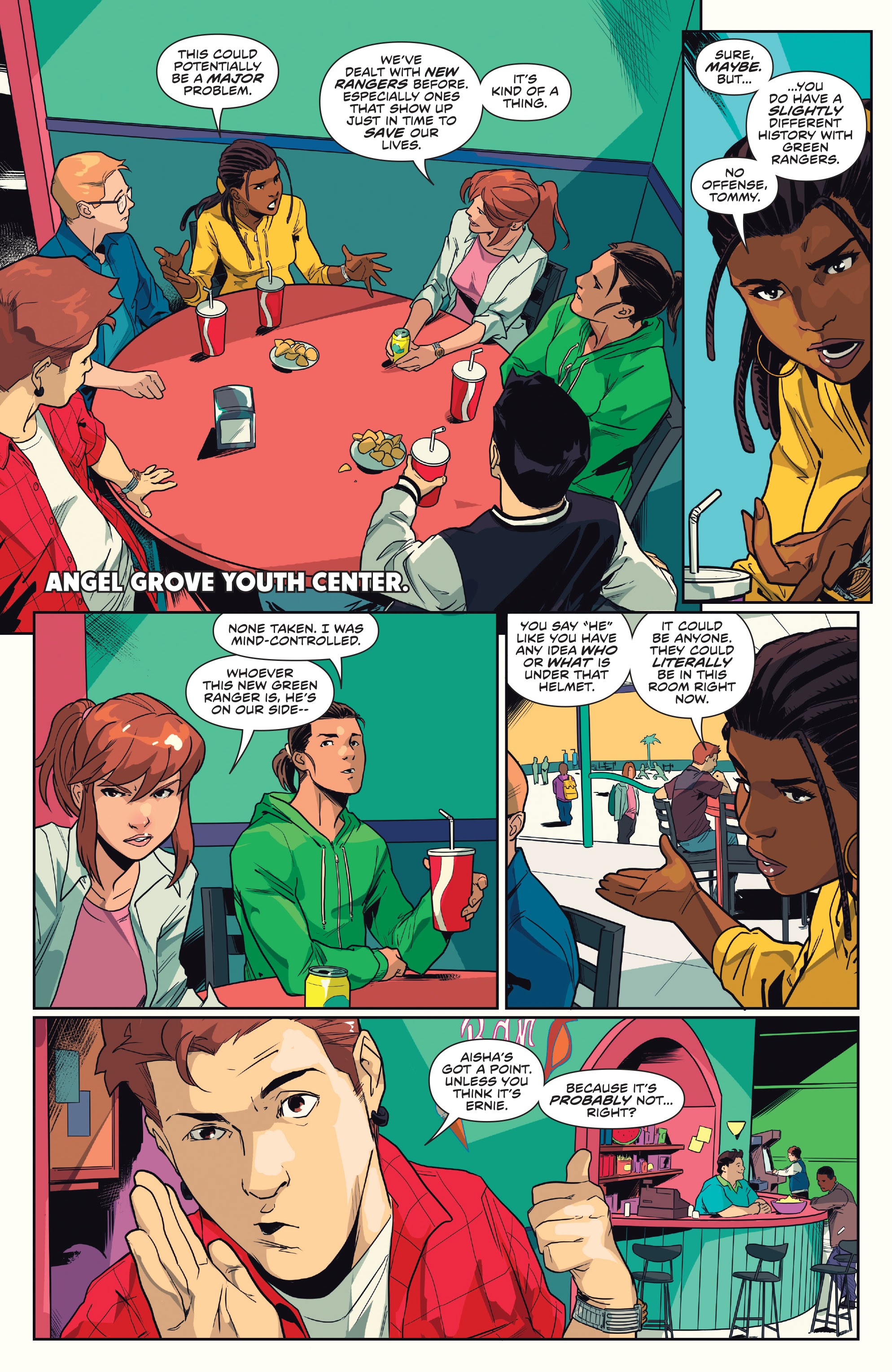 Read online Mighty Morphin comic -  Issue #1 - 8