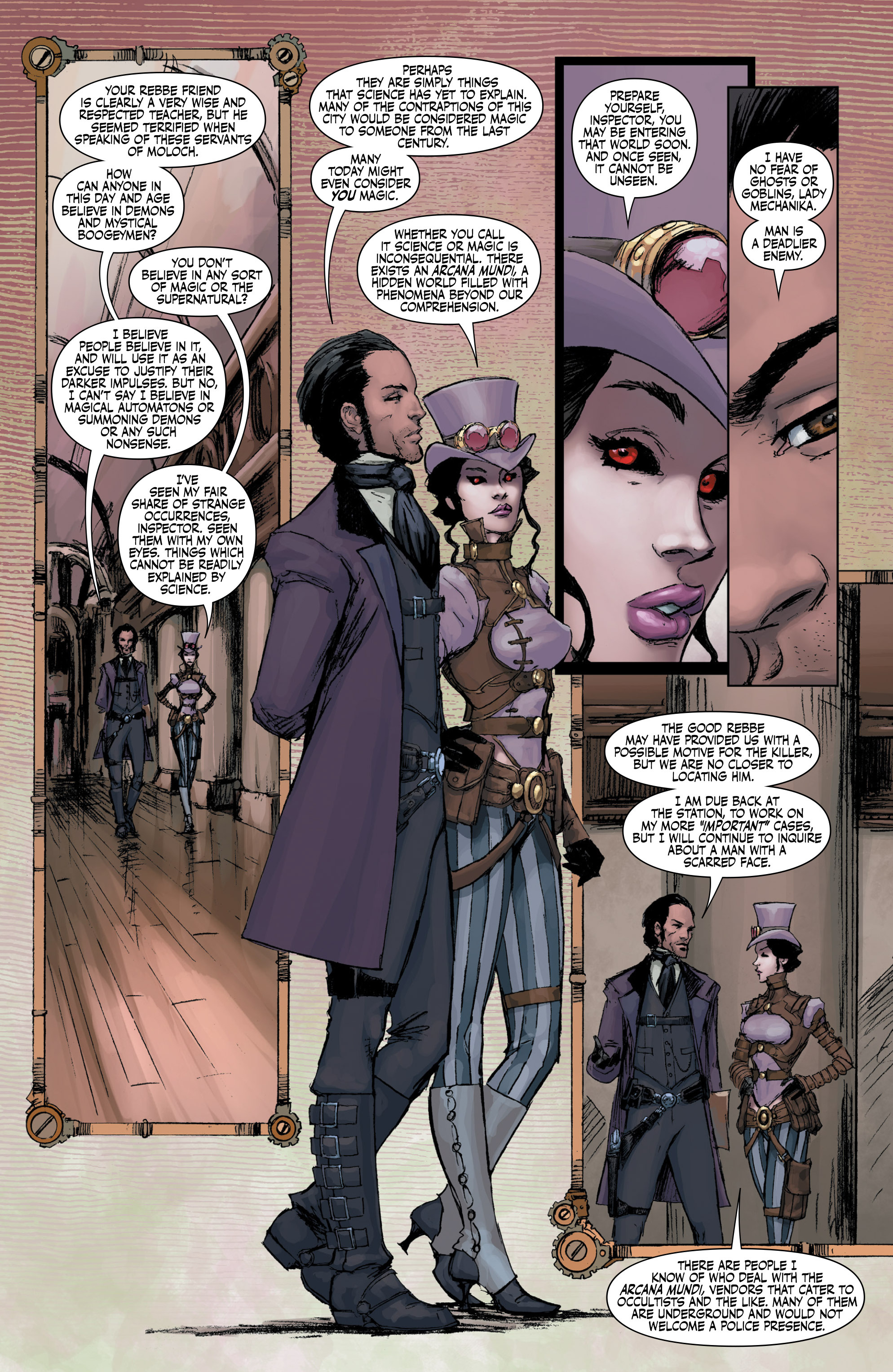 Read online Lady Mechanika: The Lost Boys of West Abbey comic -  Issue #2 - 12
