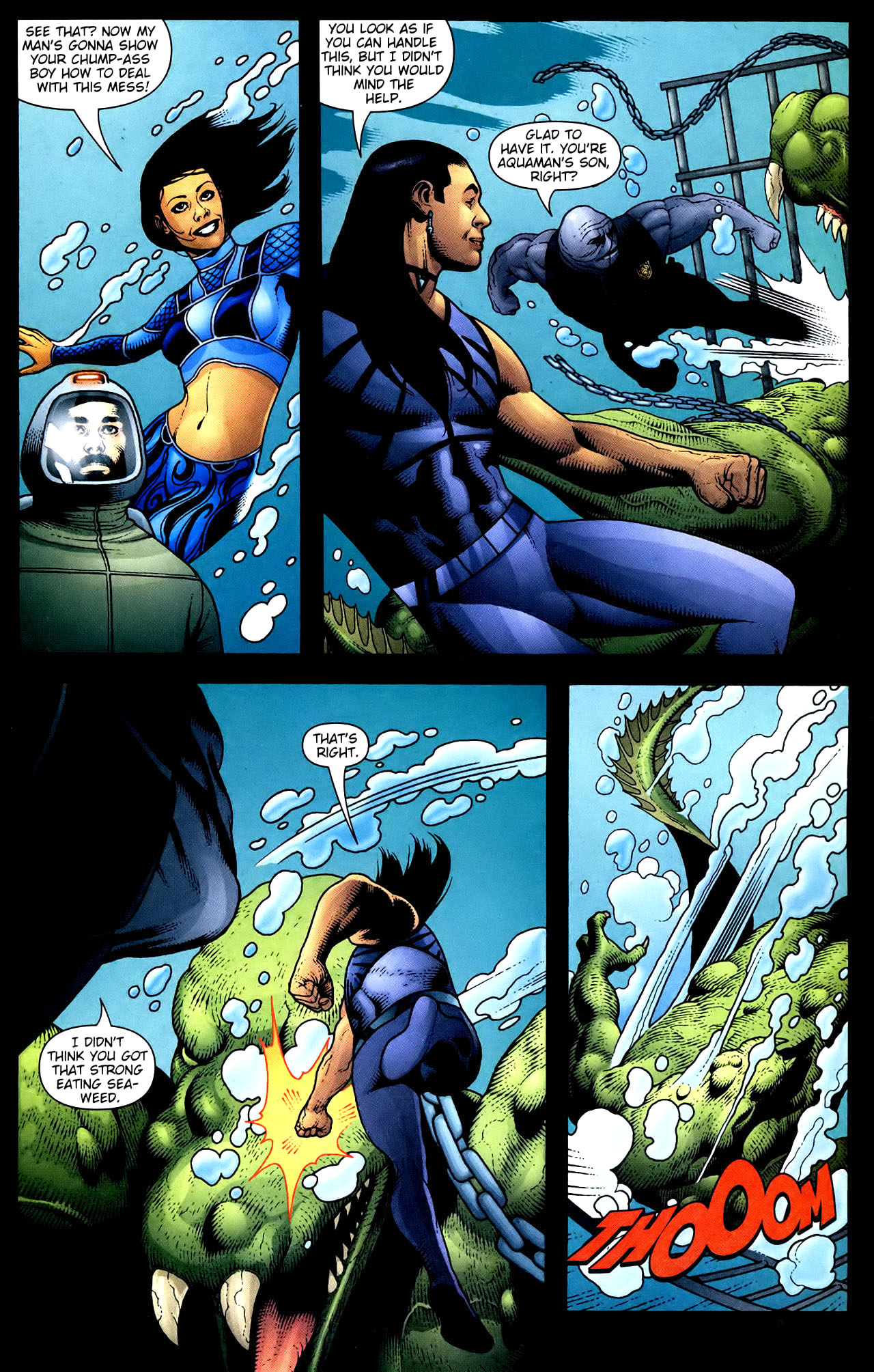 Read online Aquaman (2003) comic -  Issue #34 - 17