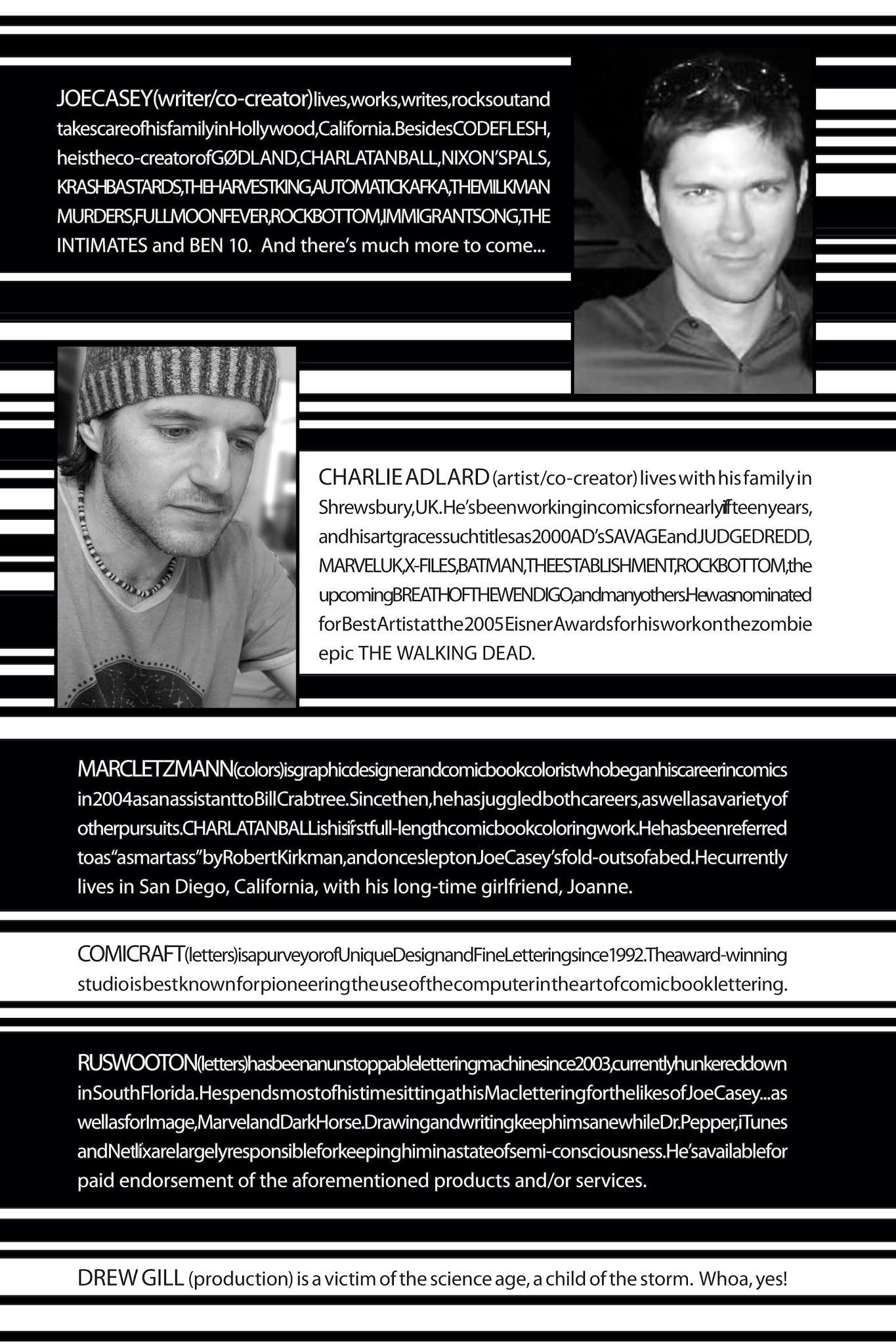 Read online Codeflesh, The Definitive Edition Hardcover comic -  Issue # TPB - 137